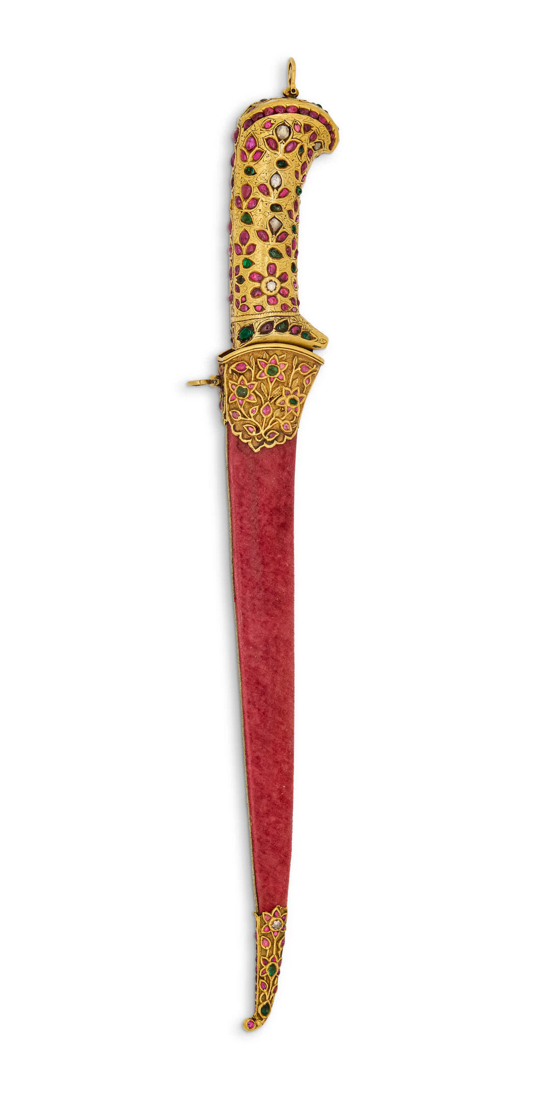 A Gem-Set Dagger ( Peshkabz ) and Scabbard