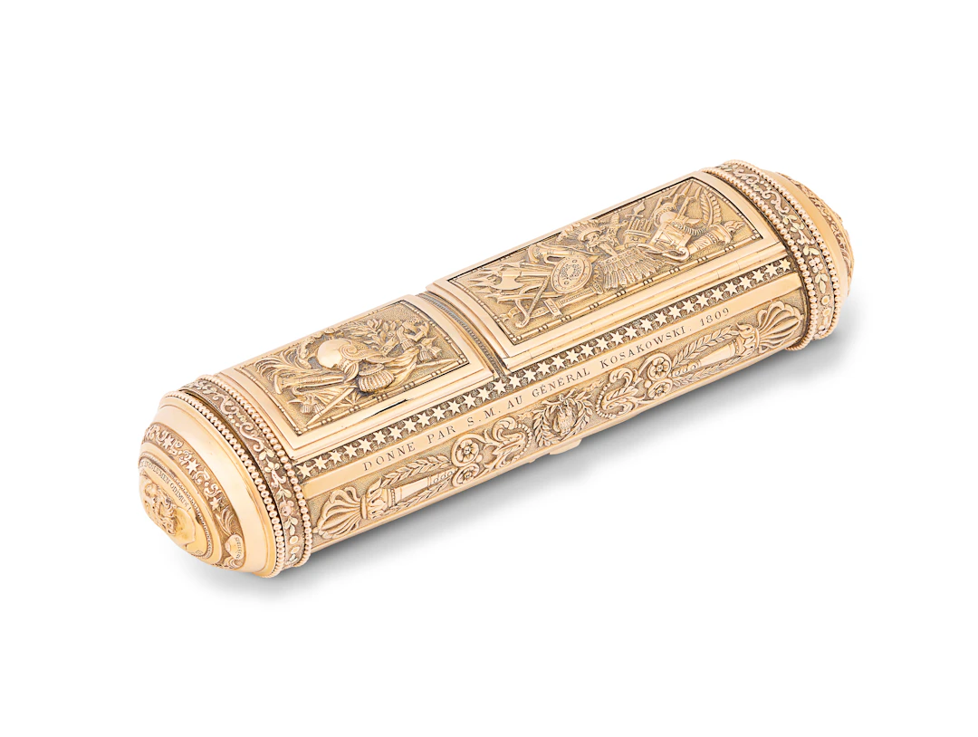 Cadeau De Napoléon I Er Au Général Kosakowski Nécessaire Et Double