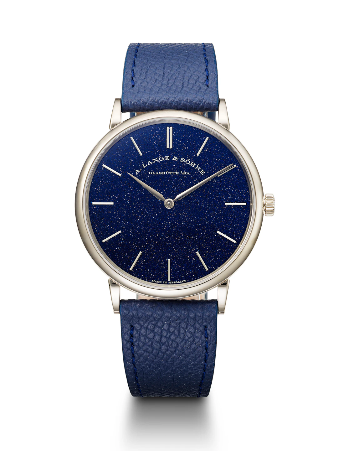 A. Lange & söhne, White Gold 'Saxonia Thin', Ref. 205.086