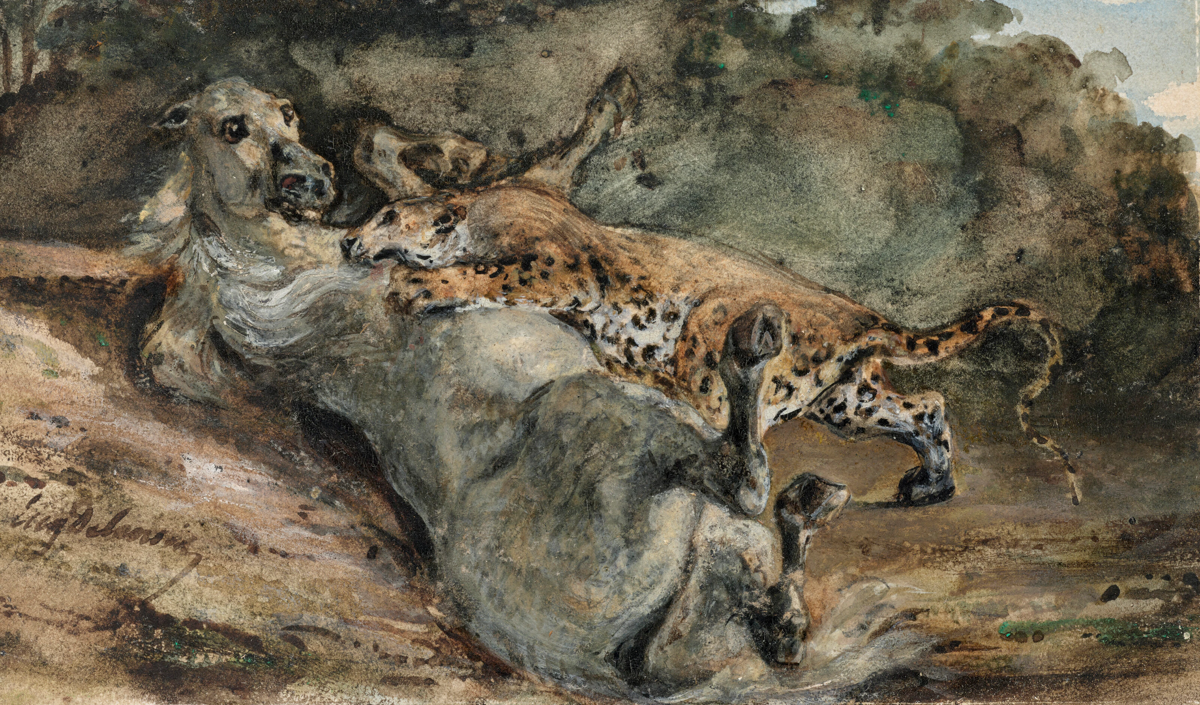 Eugène-Victor-Ferdinand Delacroix (Saint-Maurice 1798-1863 Paris)