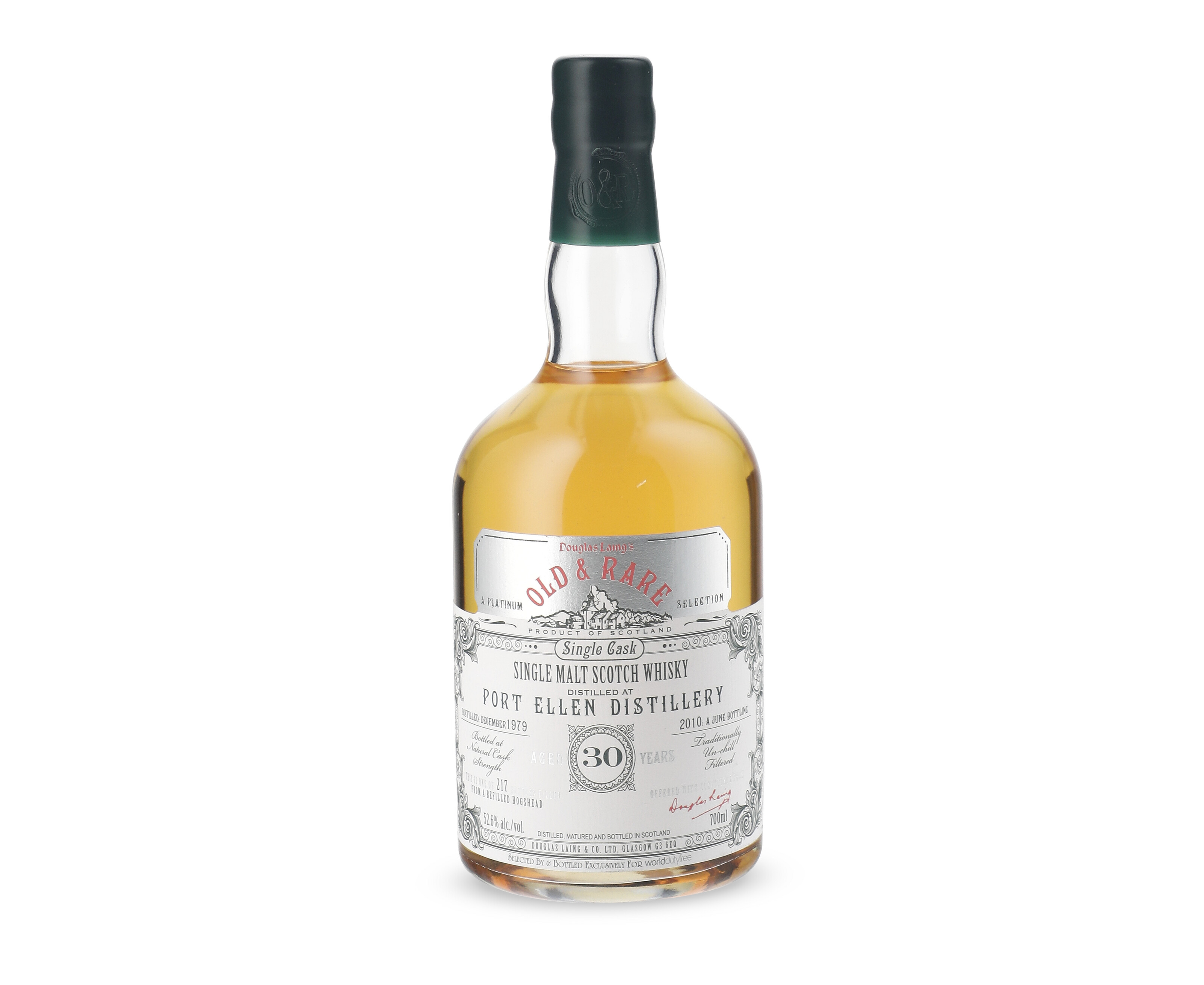 Port Ellen, Laing Old and Rare 30Yo 1979