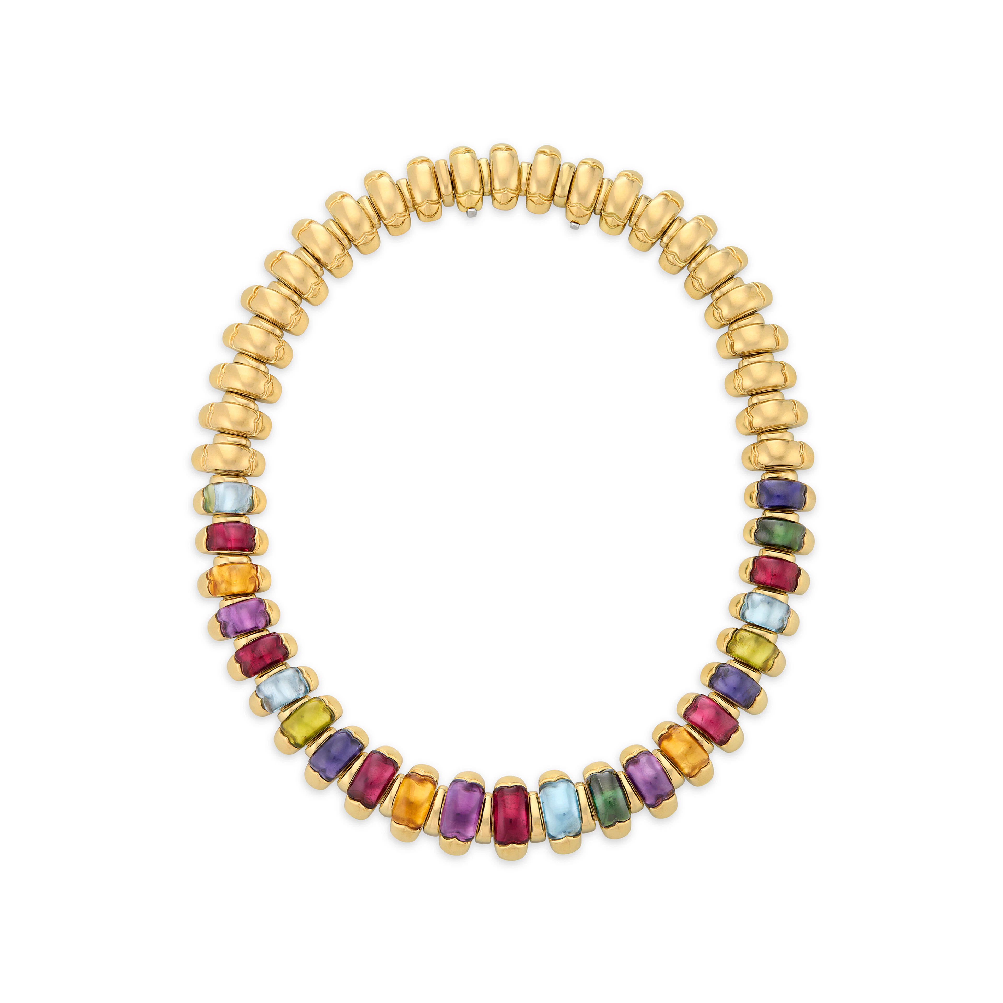 Bulgari Multi-Gem and Gold 'Celtaura' Necklace