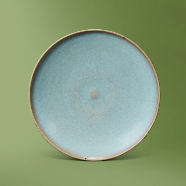 A Jun Sky-Blue Glazed Dish