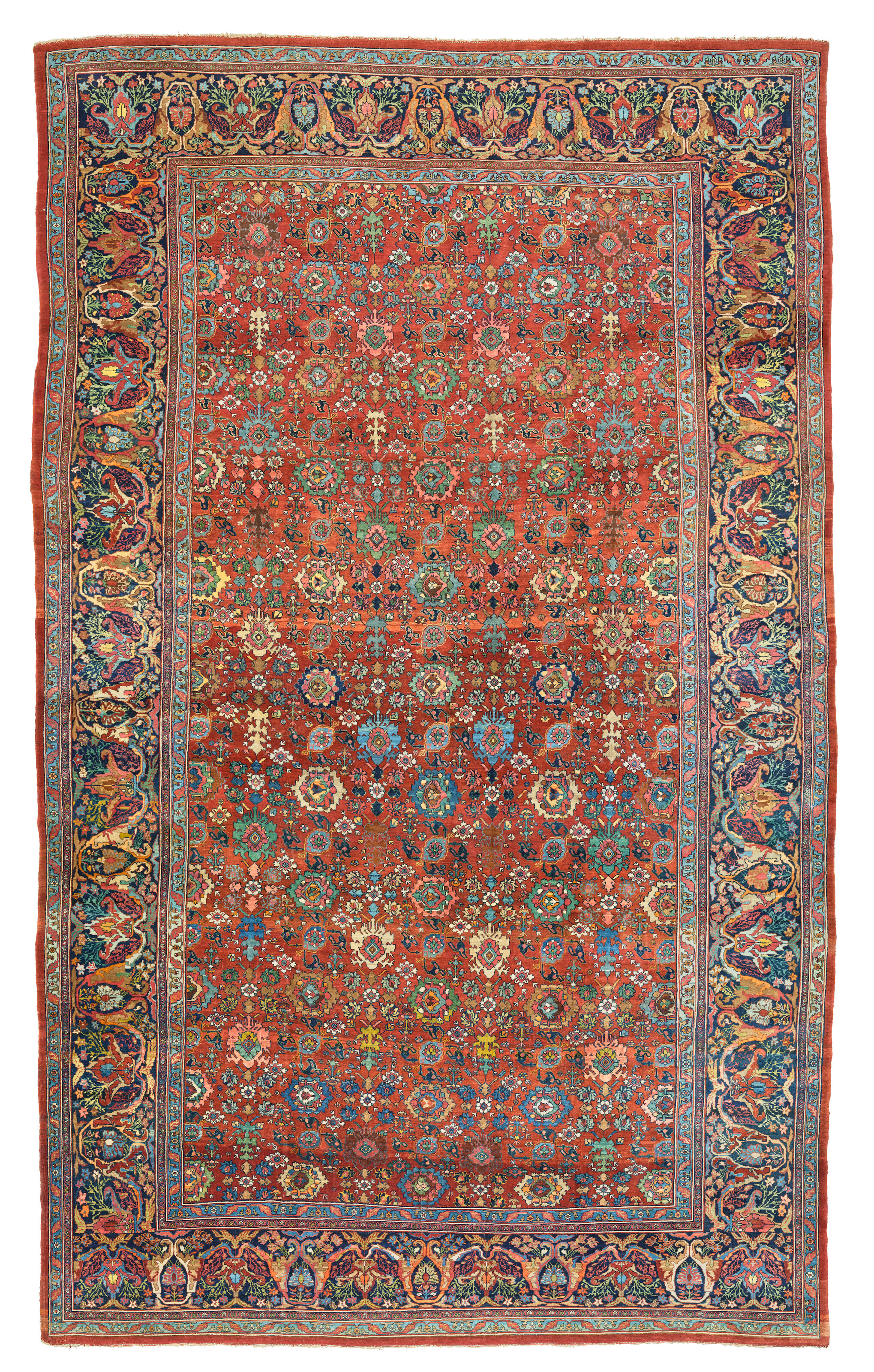 A Large Bijar Carpet