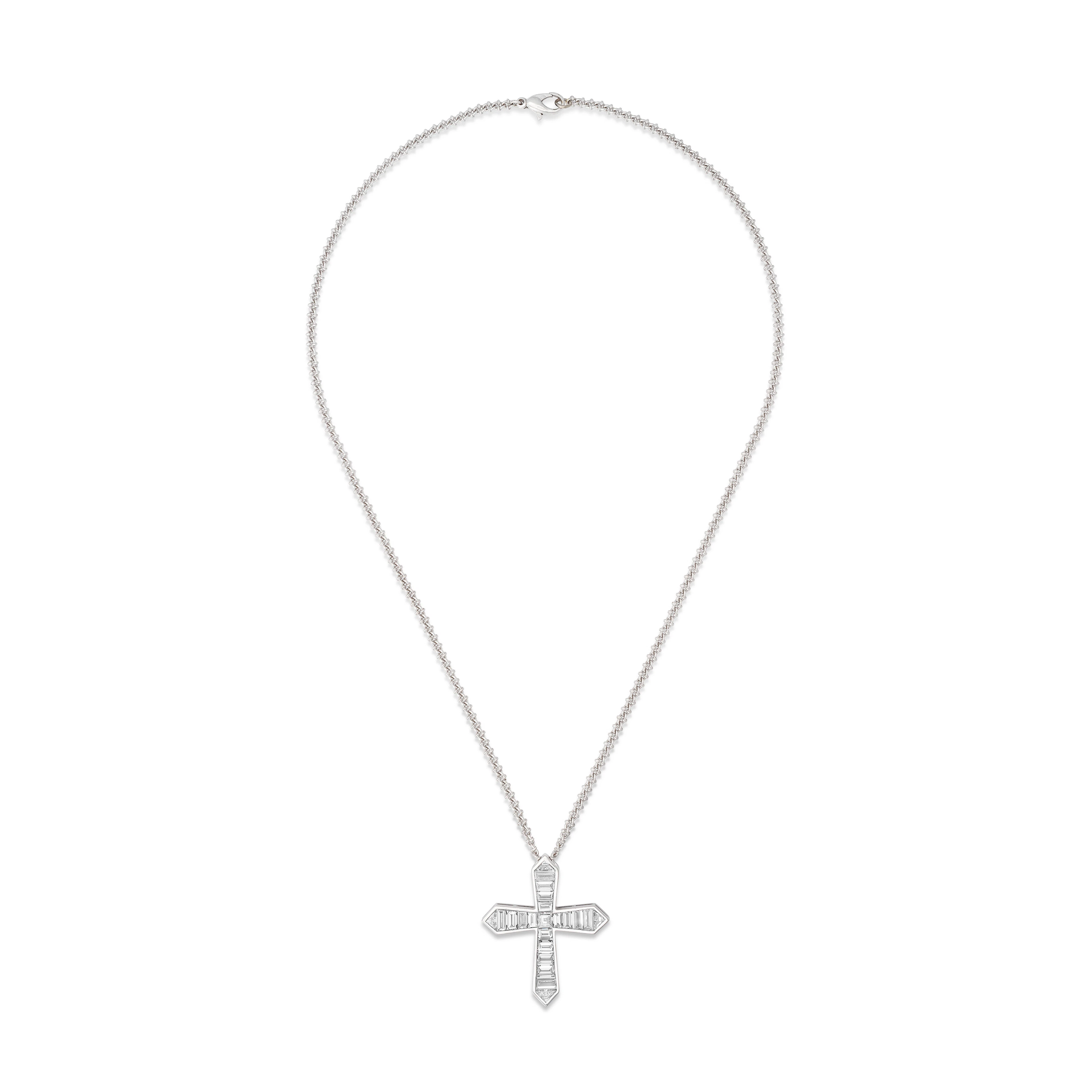 Graff Diamond Cross Necklace
