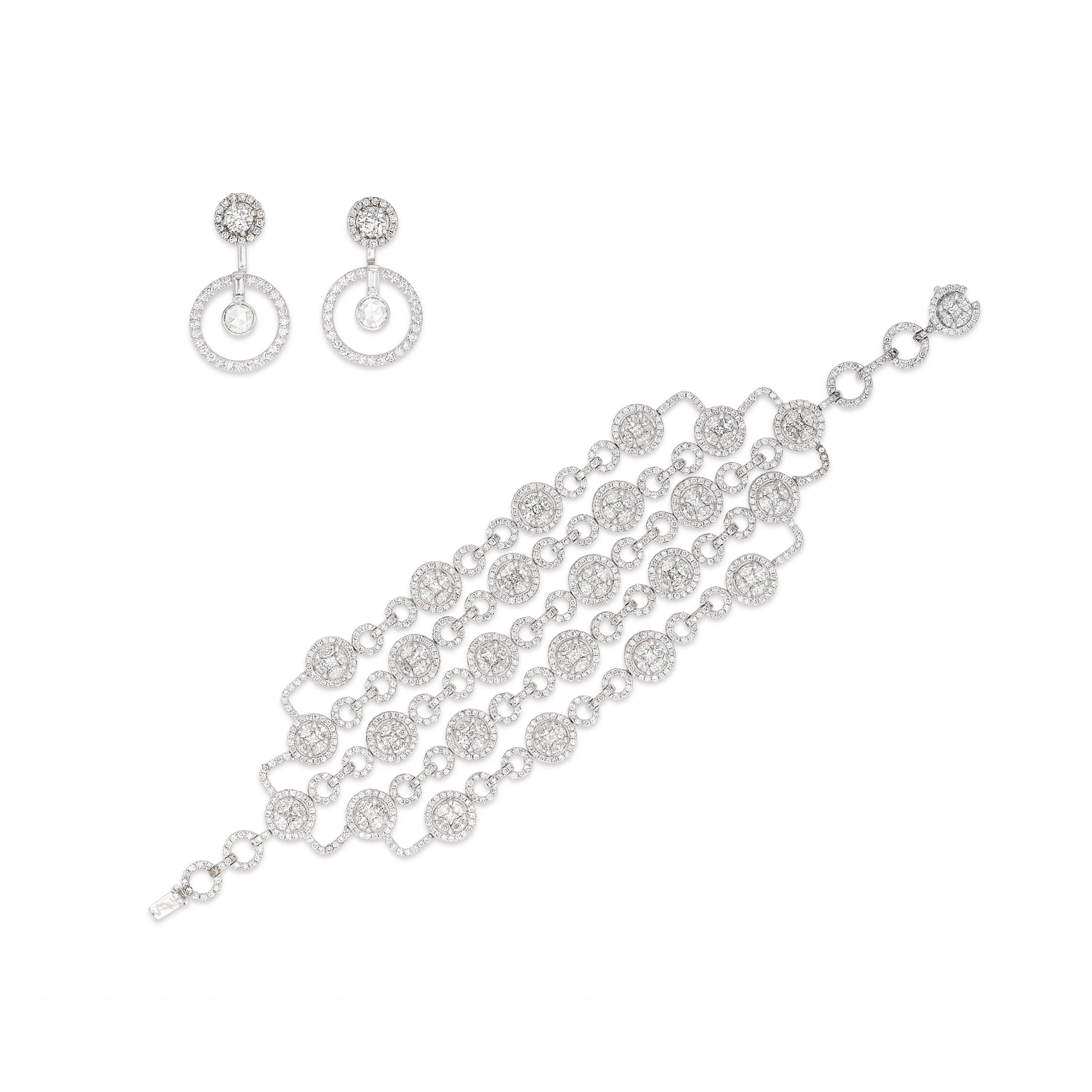 Group of Diamond Jewellery