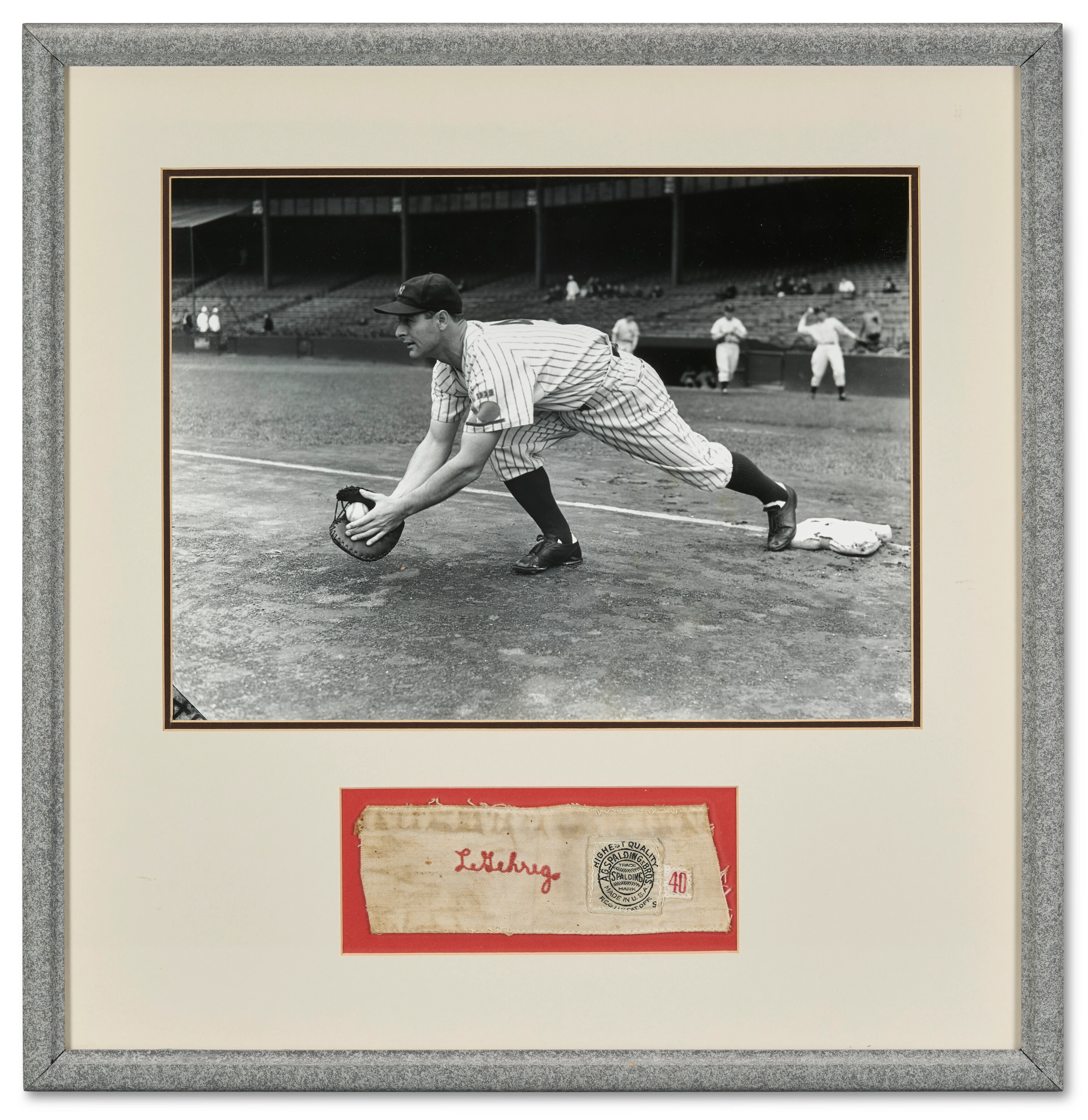LOU GEHRIG NEW YORK YANKEES ATTRIBUTED PROFESSIONAL QUALITY UNIFORM