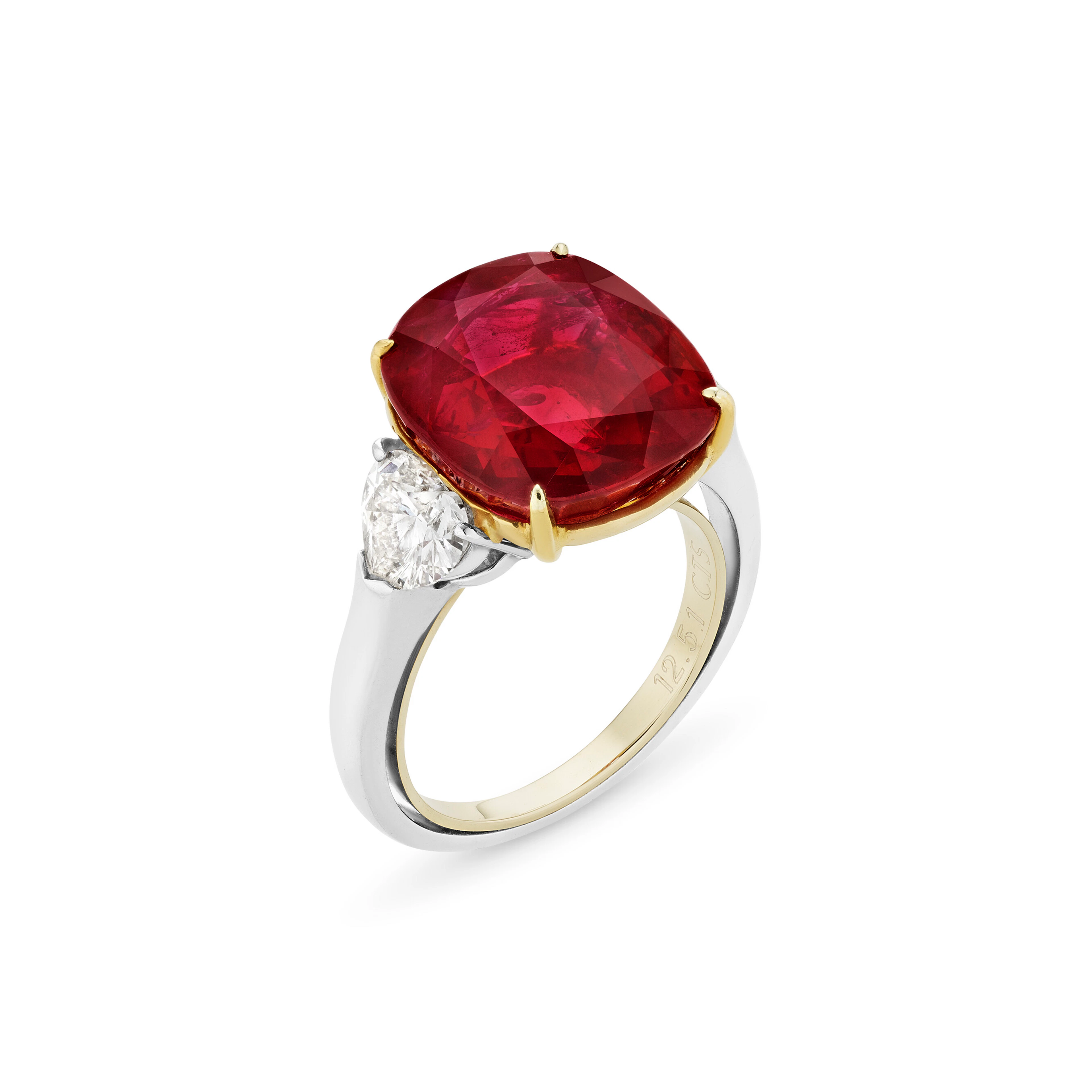 Graff Ruby and Diamond Ring