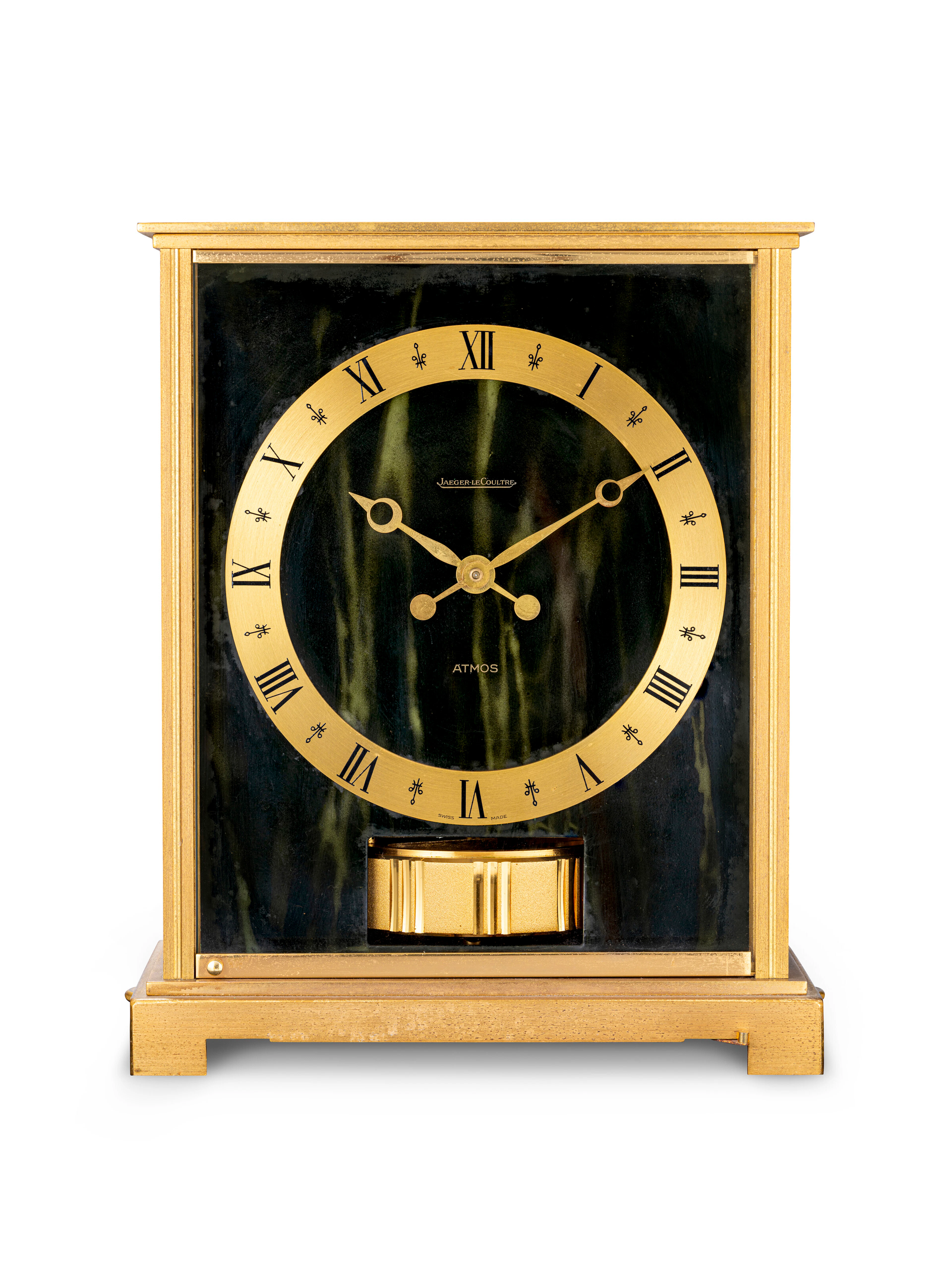 Jaeger-Lecoultre, Gilt Brass Atmos Clock