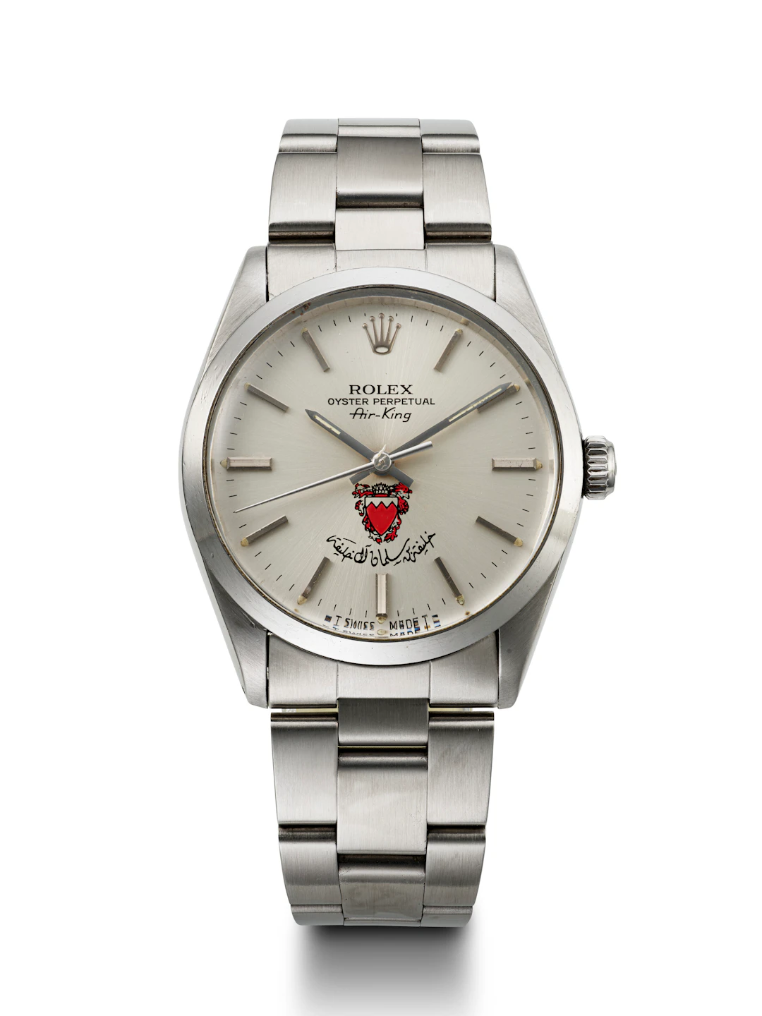 Rolex, Stainless Steel 'Air-King', Ref. 5500, Made for Prince Khalifa