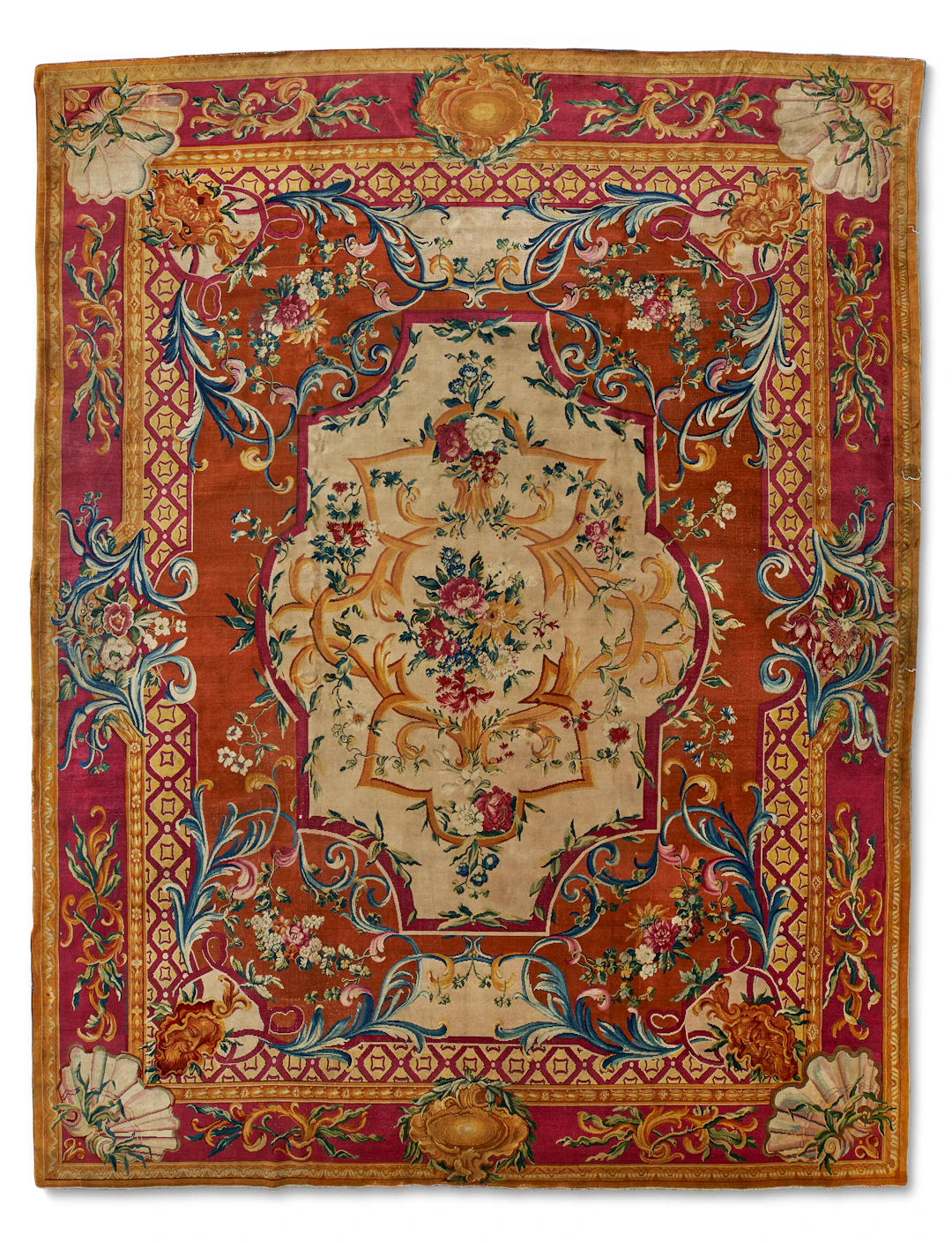Tapis D'époque Louis Xv
