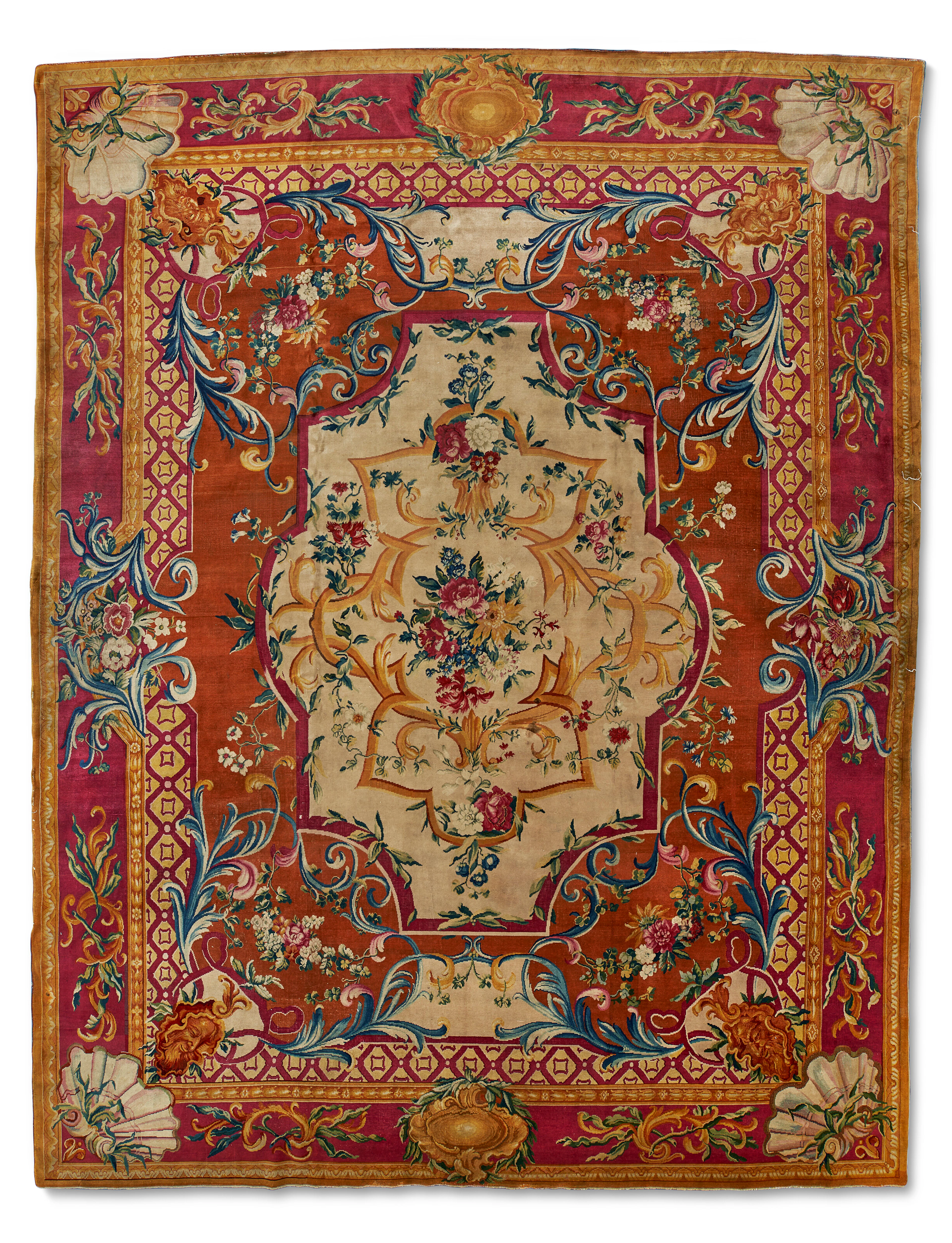 Tapis D'époque Louis Xv