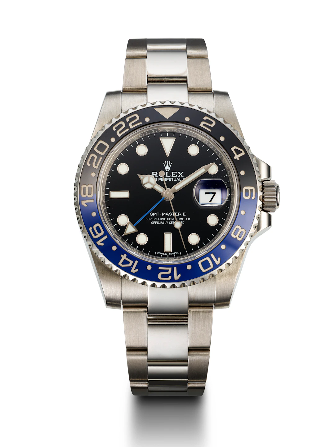 Rolex, Stainless Steel 'Gmt-Master Ii', Ref. 116710Blnr