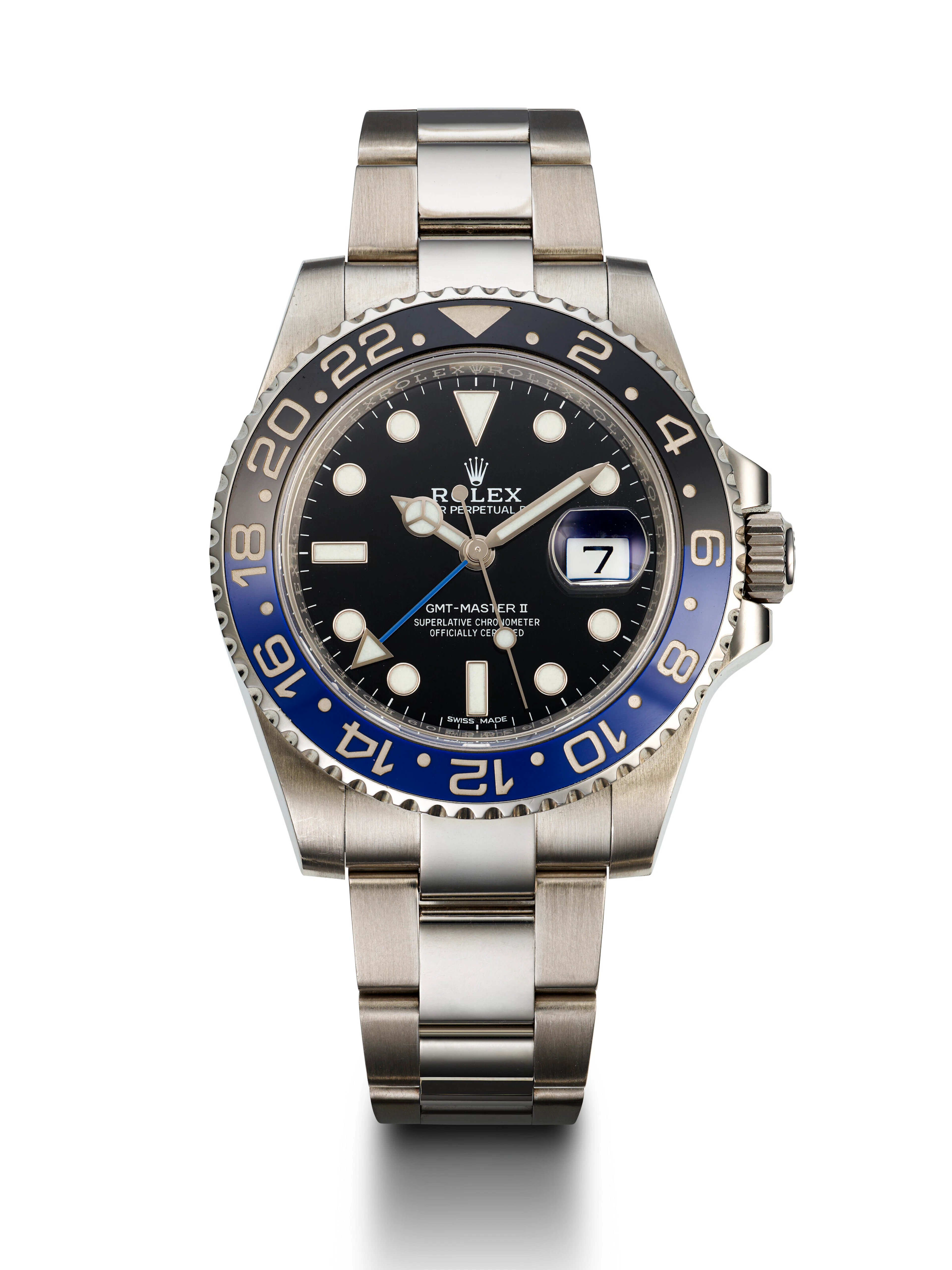 Rolex, Stainless Steel 'Gmt-Master Ii', Ref. 116710Blnr