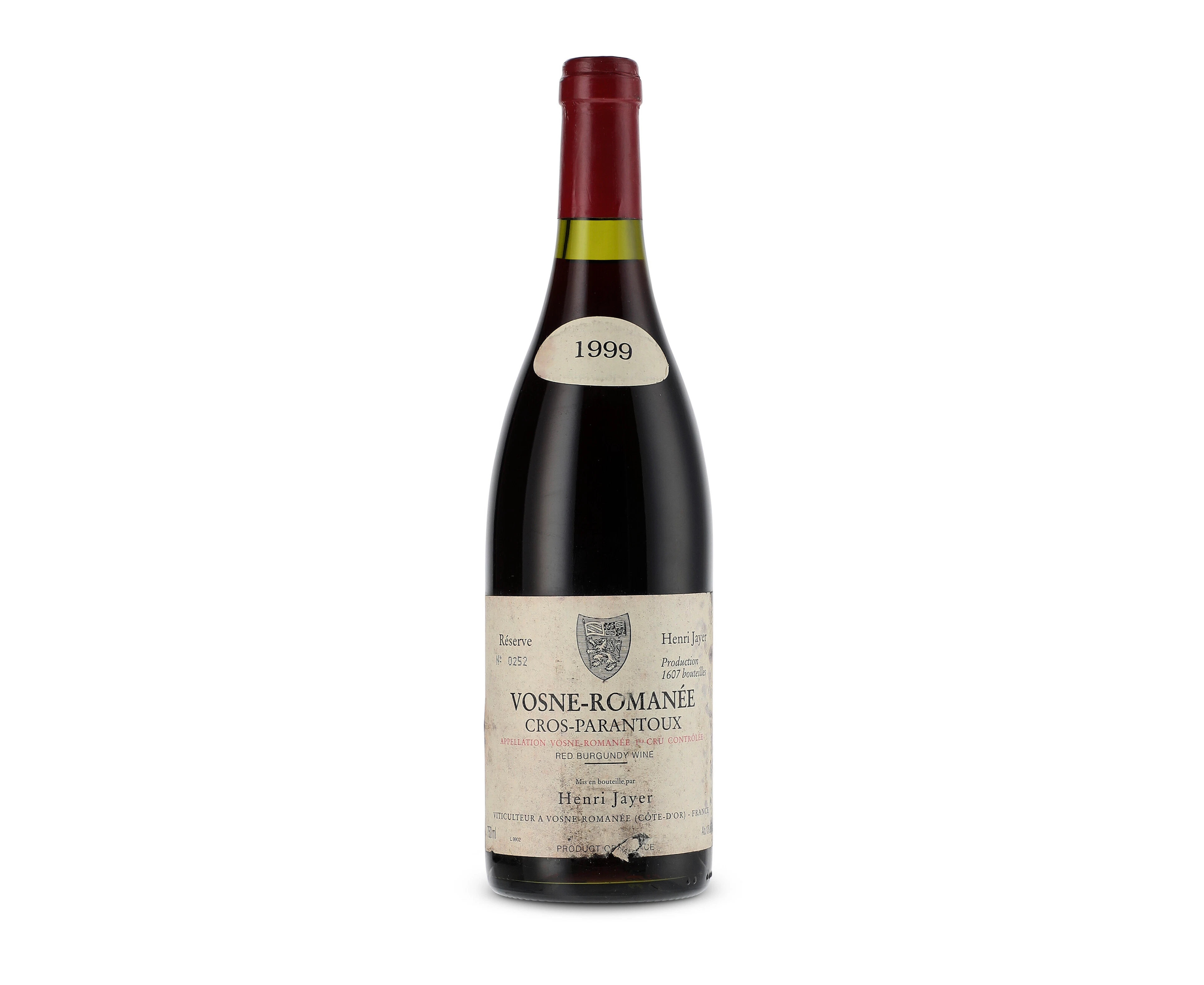 Henri Jayer, Vosne-Romanée Cros Parantoux 1999