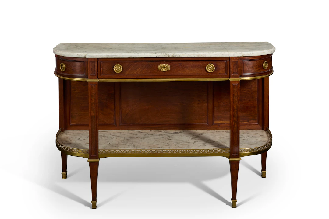 Console-Desserte D'époque Louis Xvi