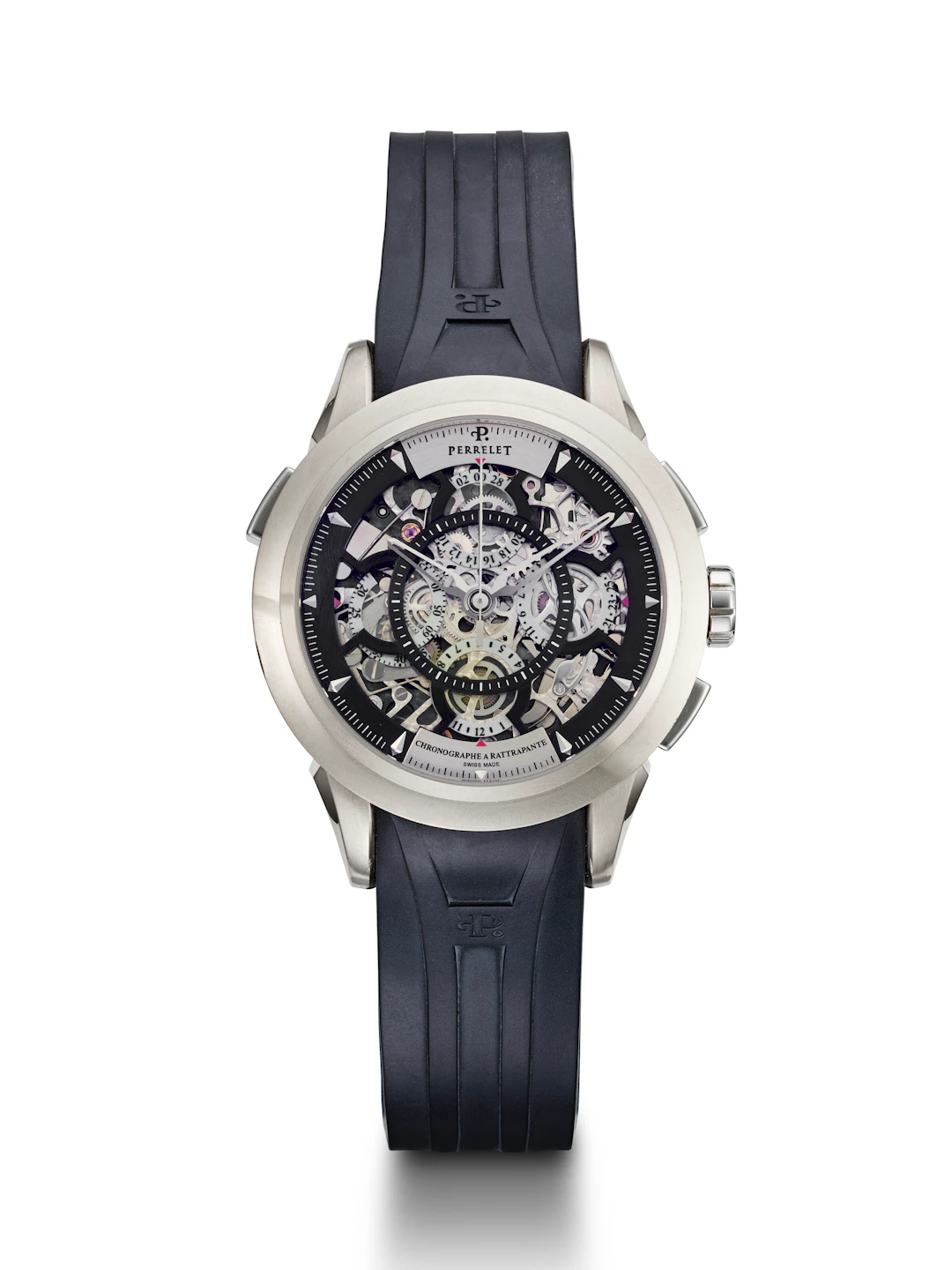 Perrelet, Limited Edition White Gold 'Chronographe a Rattrapante'