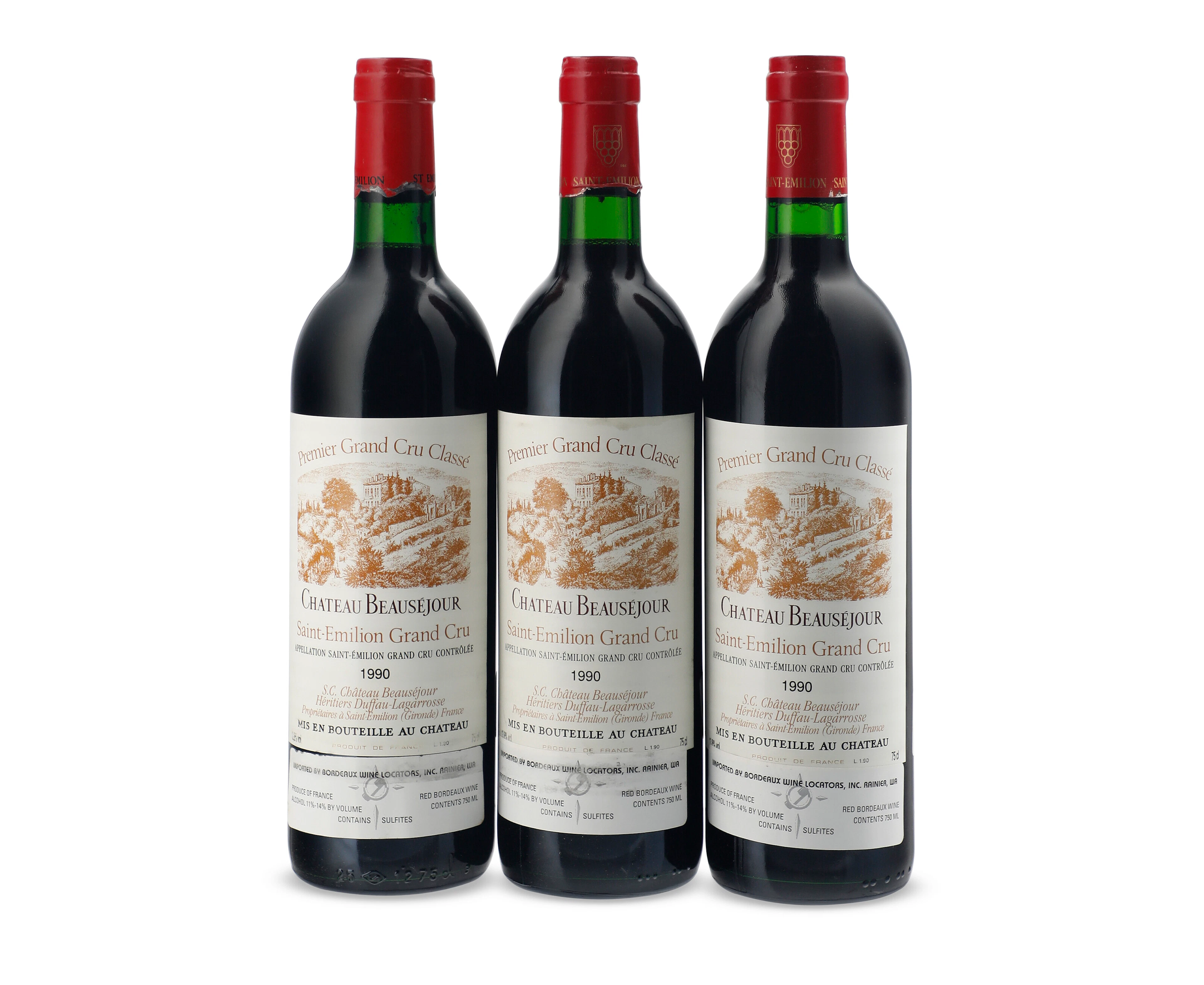 Château Beauséjour Duffau-Lagarrosse 1990