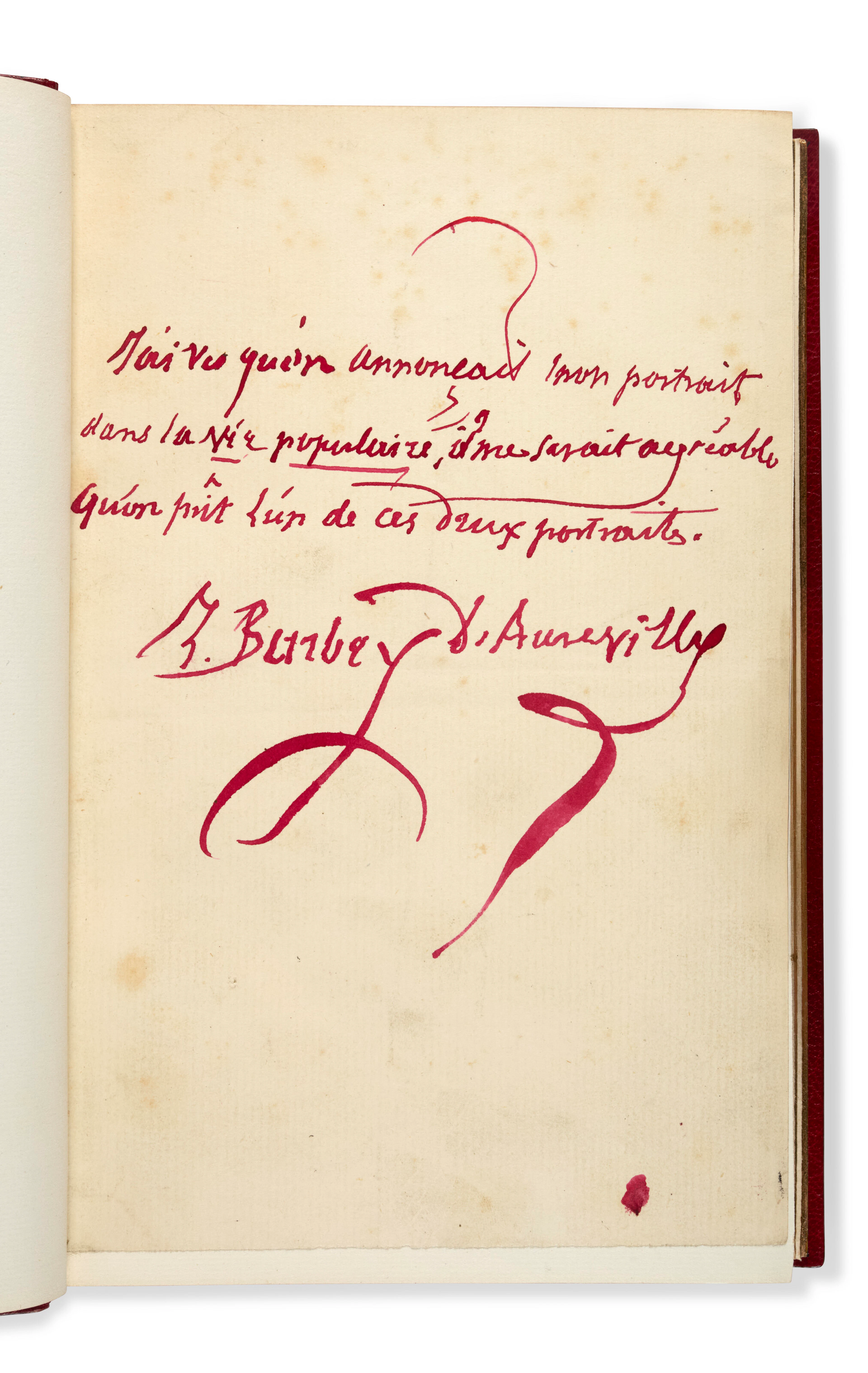 Barbey D'aurevilly, Jules (1808-1889)