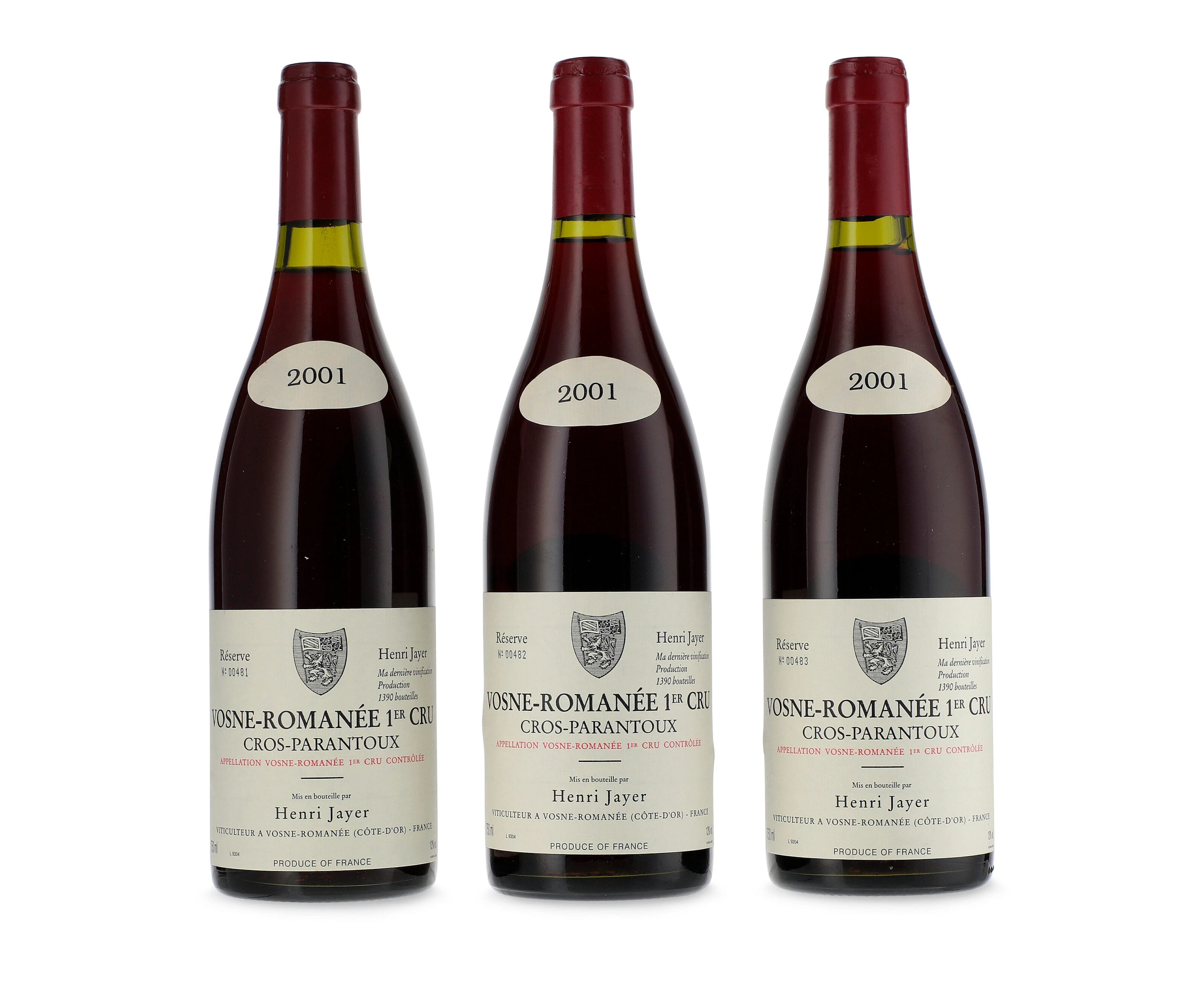 Henri Jayer, Vosne-Romanée Cros Parantoux 2001
