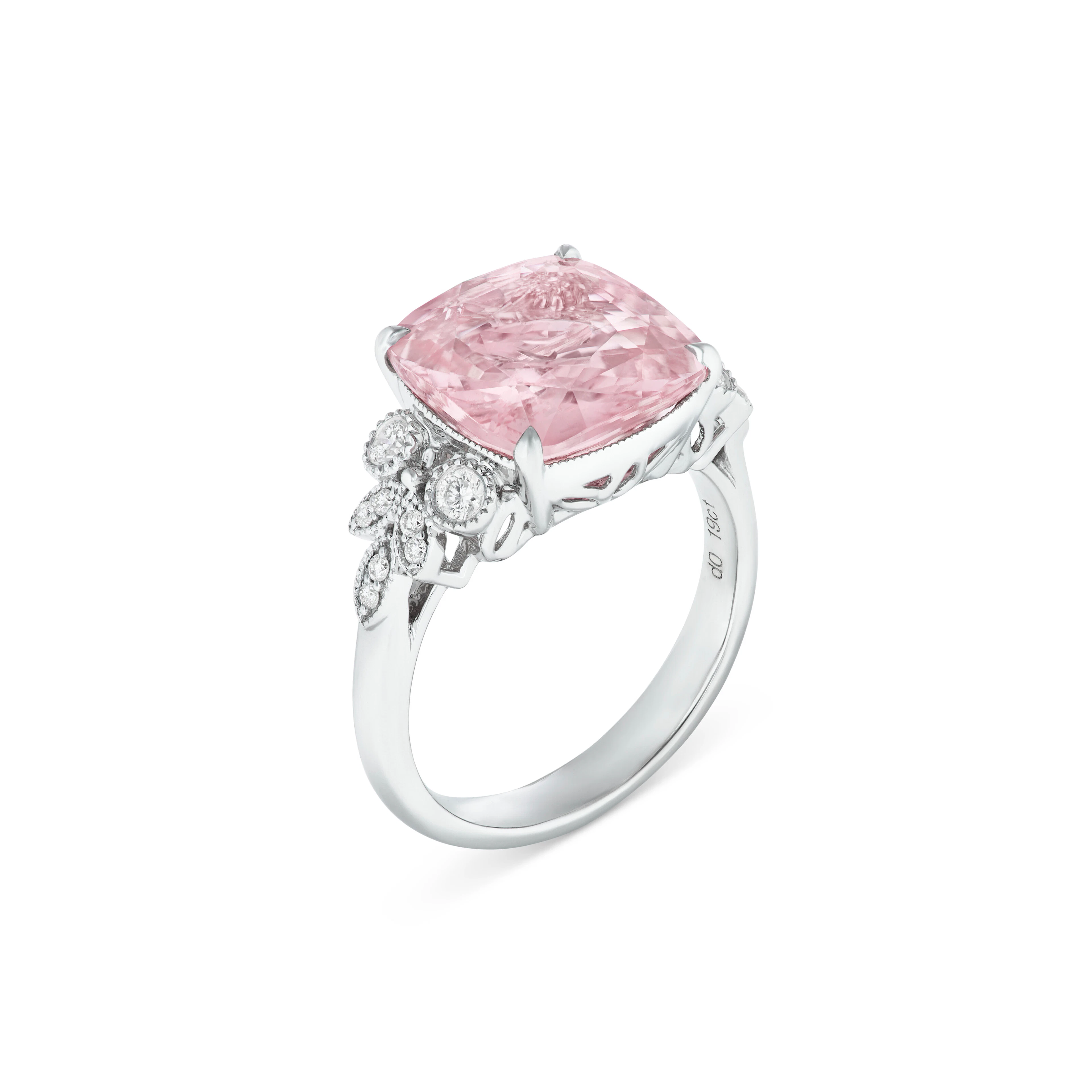Colored Sapphire and Diamond Ring