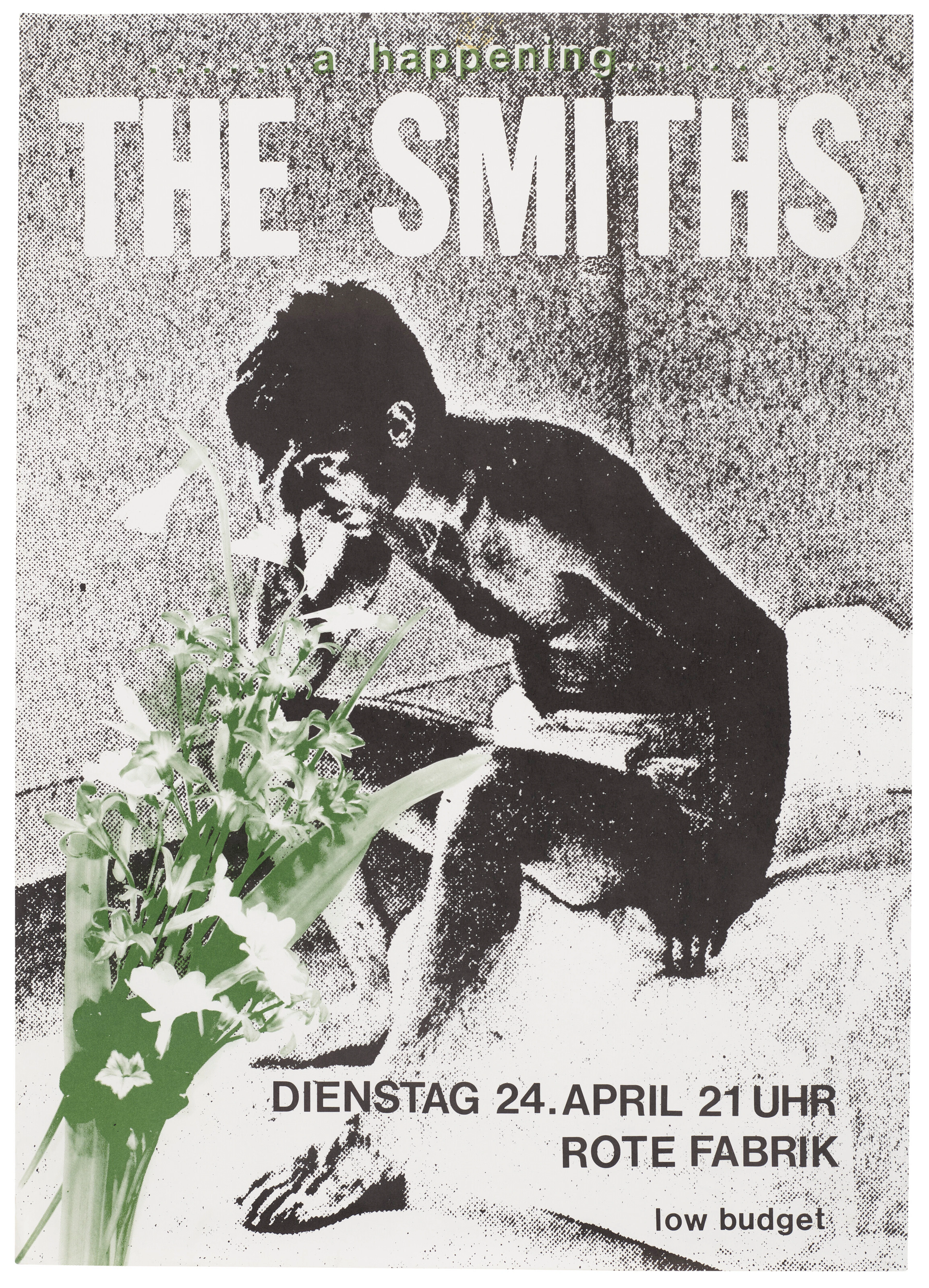 The Smiths: a European Concert Poster, 1984