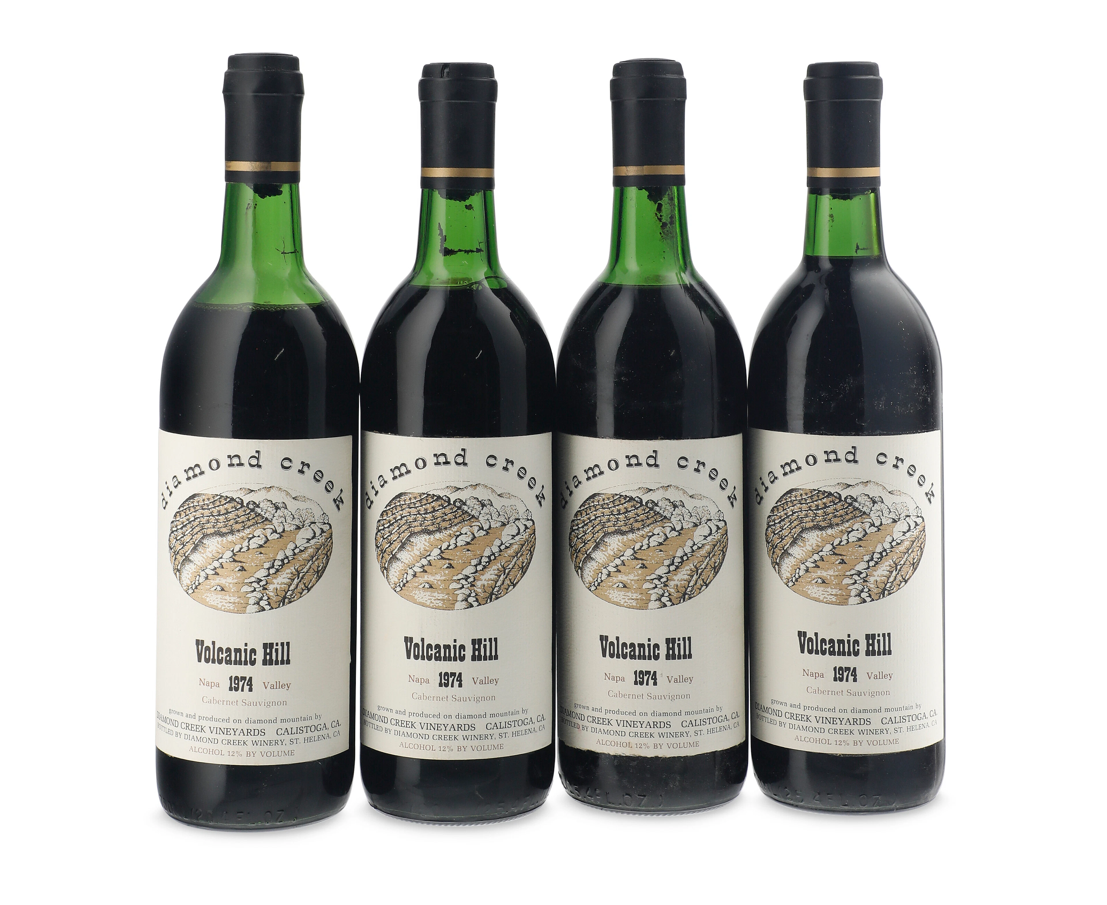 Diamond Creek, Volcanic Hill Cabernet Sauvignon 1974