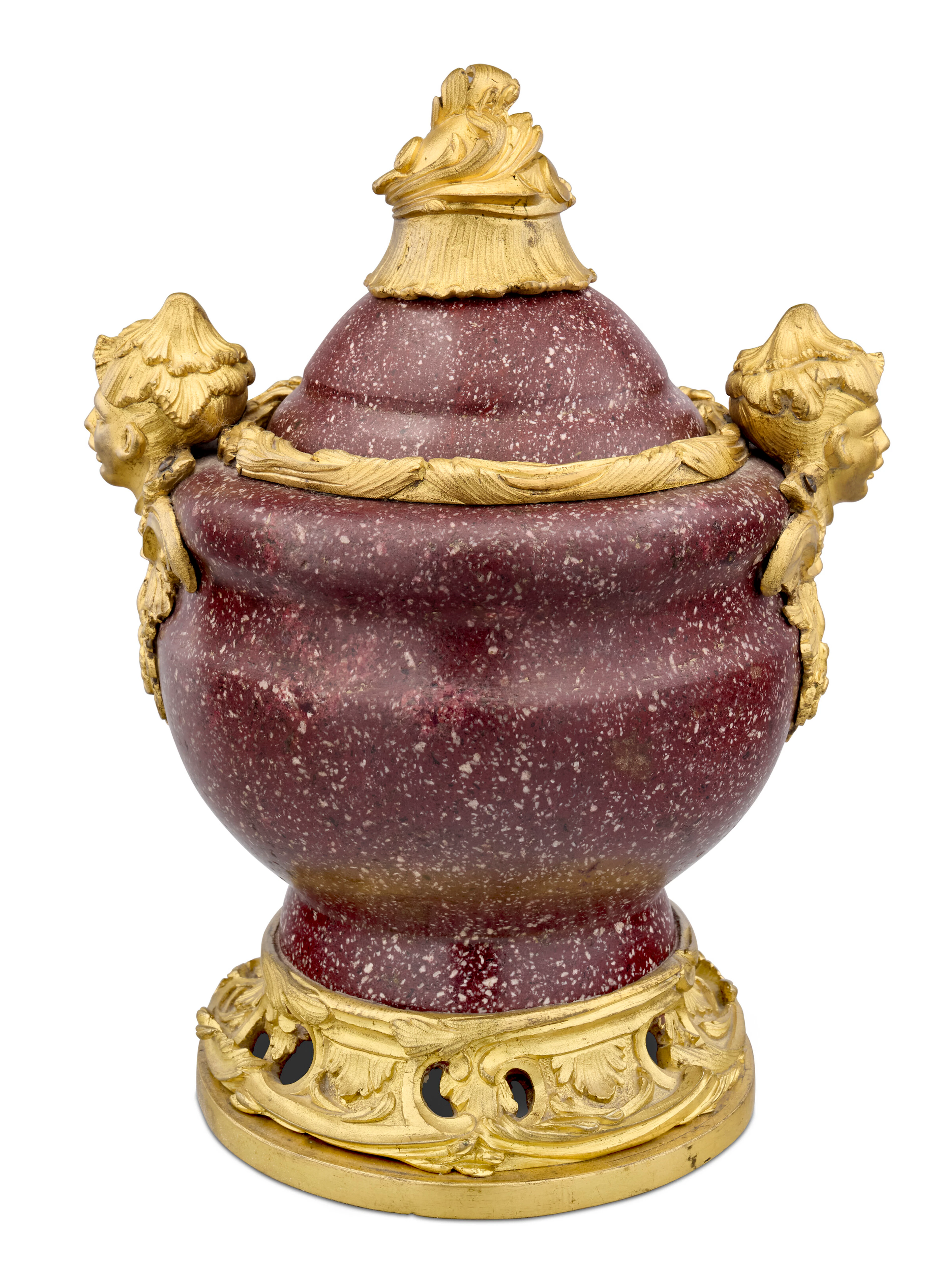 Vase Couvert De Style Louis Xv