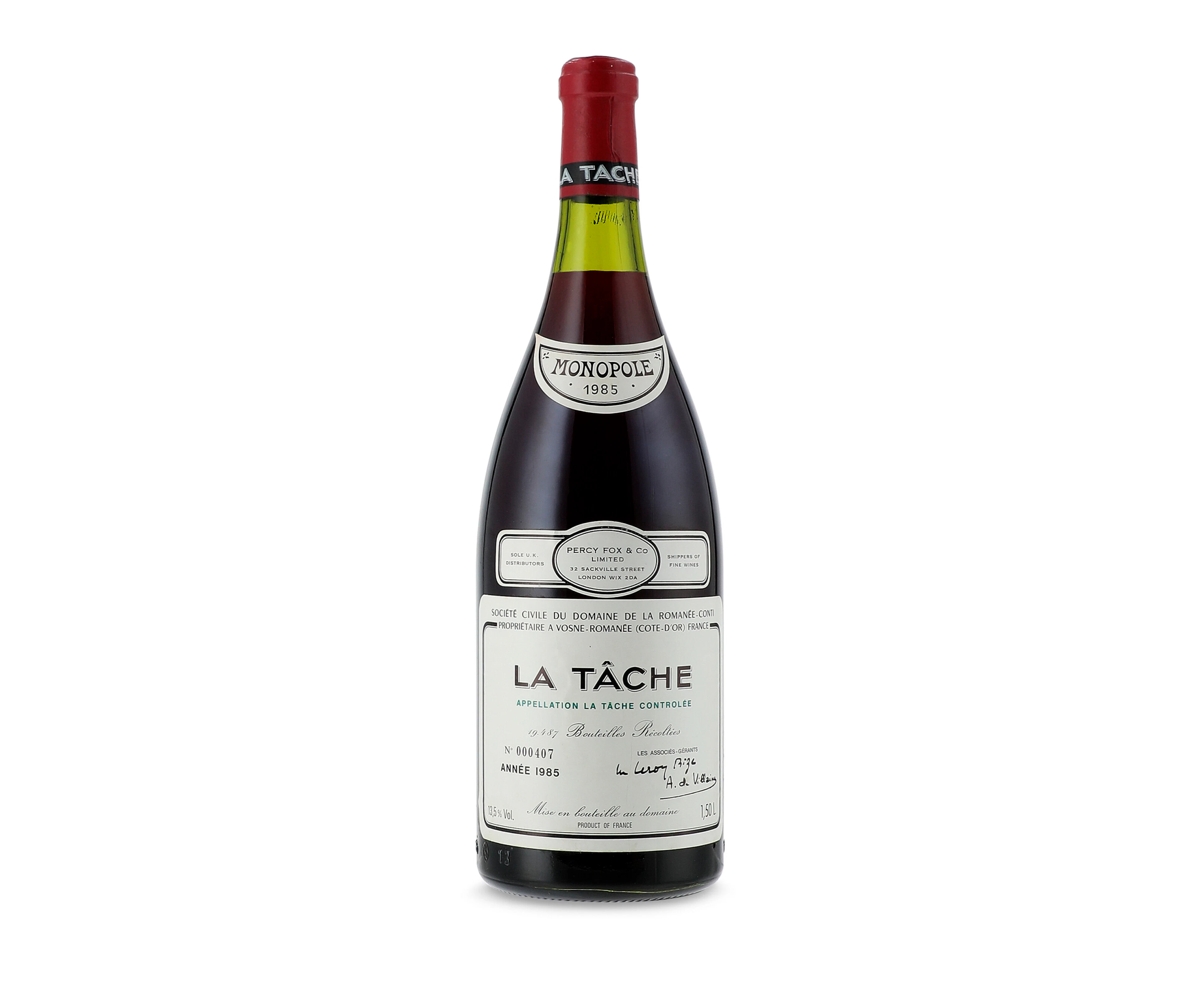Domaine De La Romanée-Conti, La tâche 1985