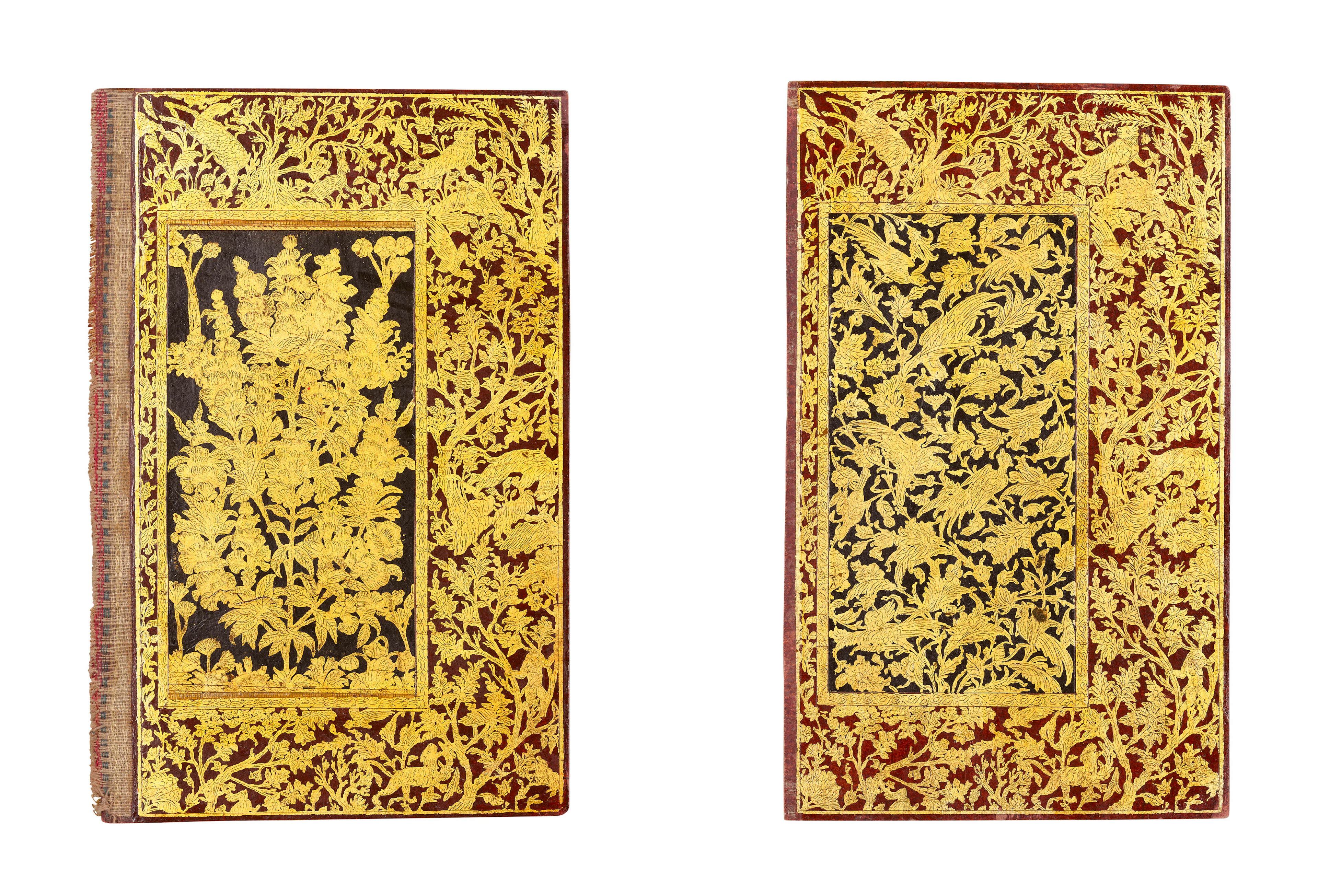 Two Illuminated Folios