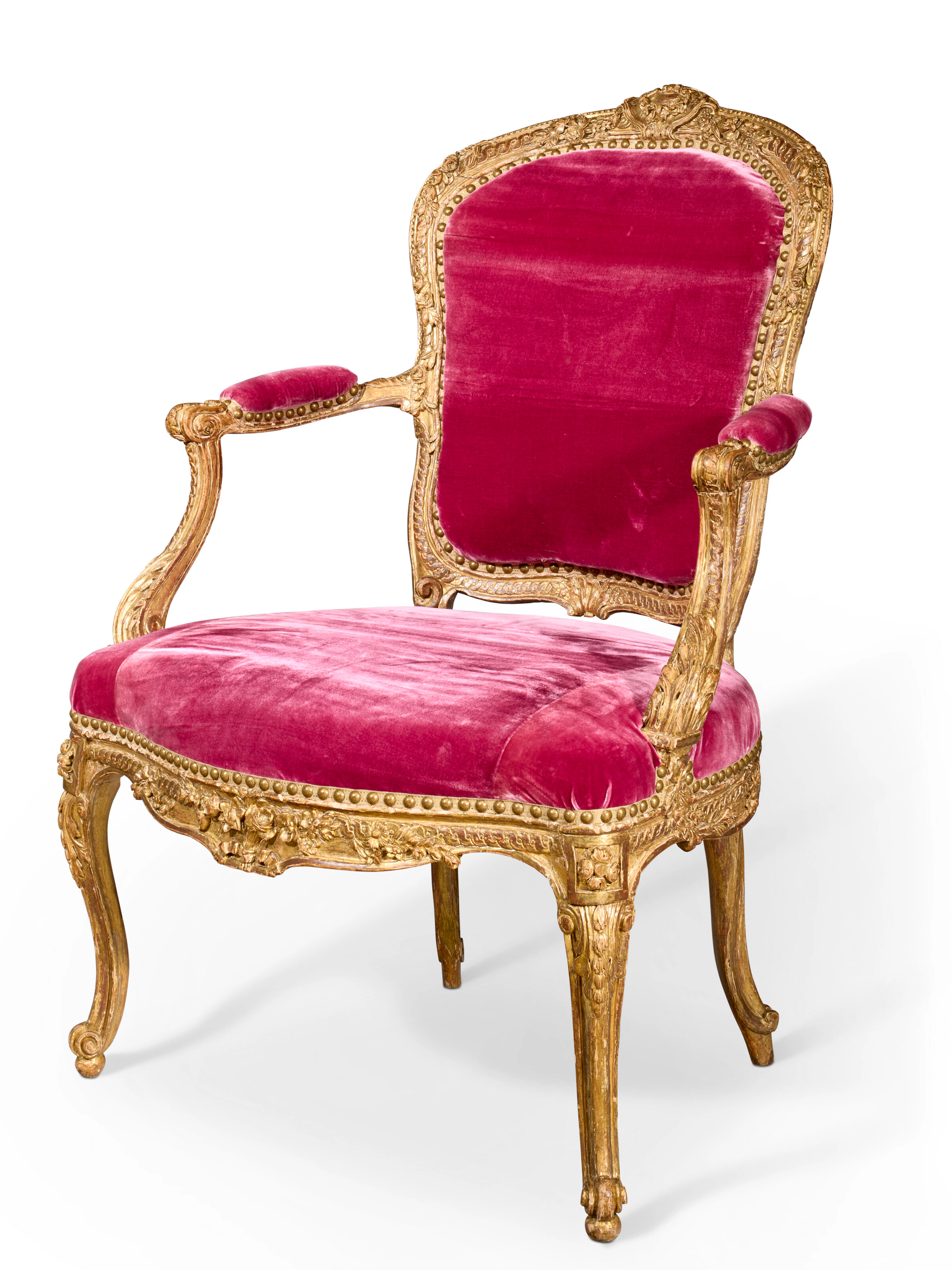Fauteuil D'époque Louis Xv