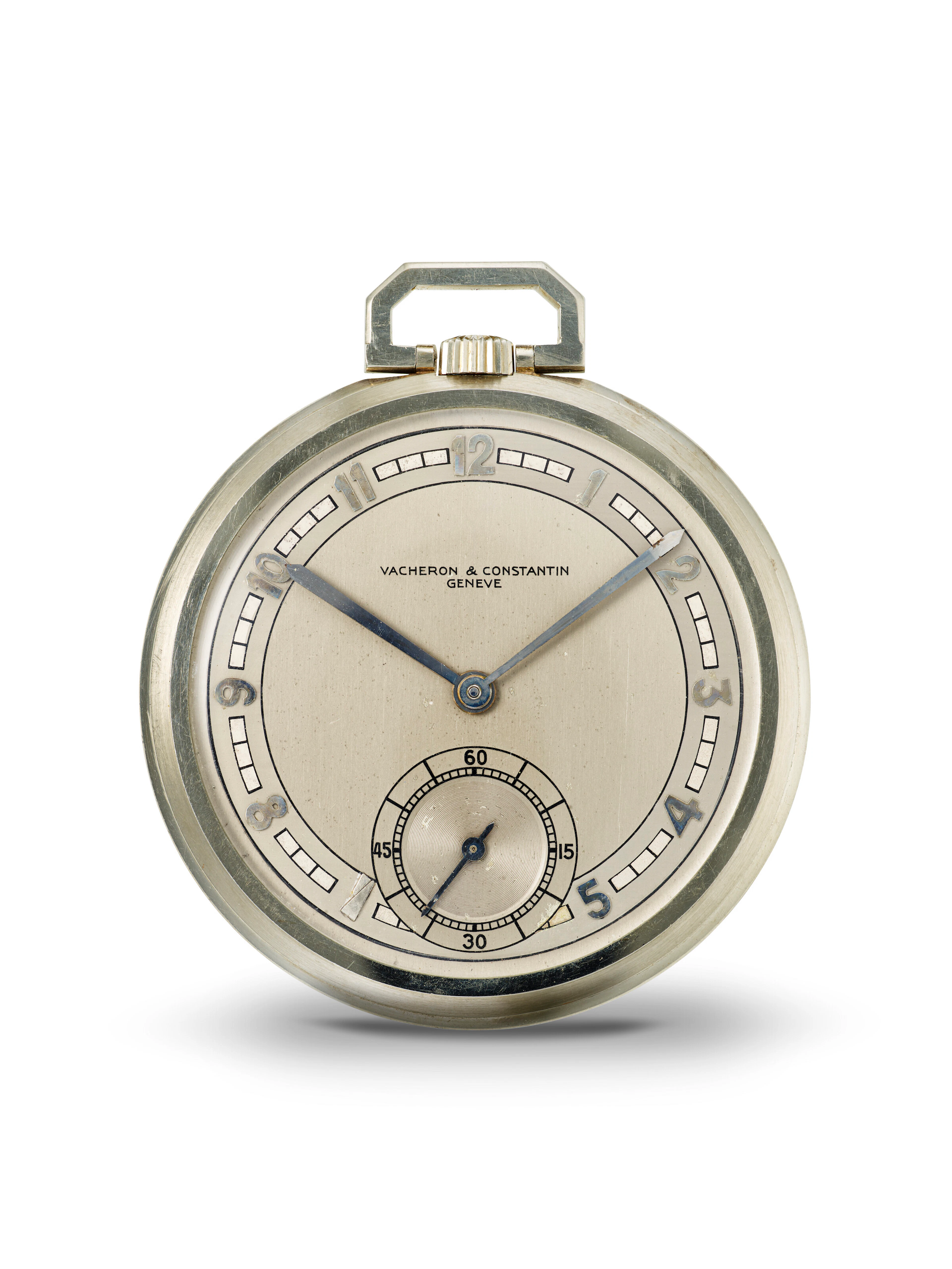 Vacheron Constantin, White Gold Openface Pocket Watch