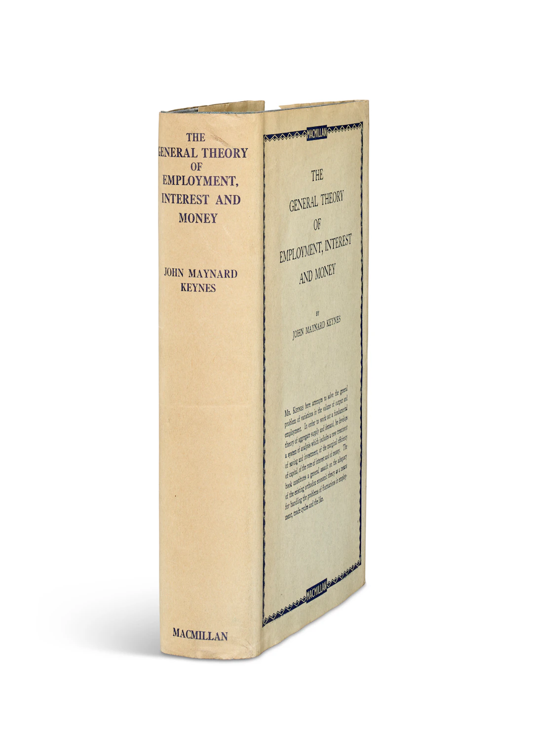 General Theory of Employment Interest and Money