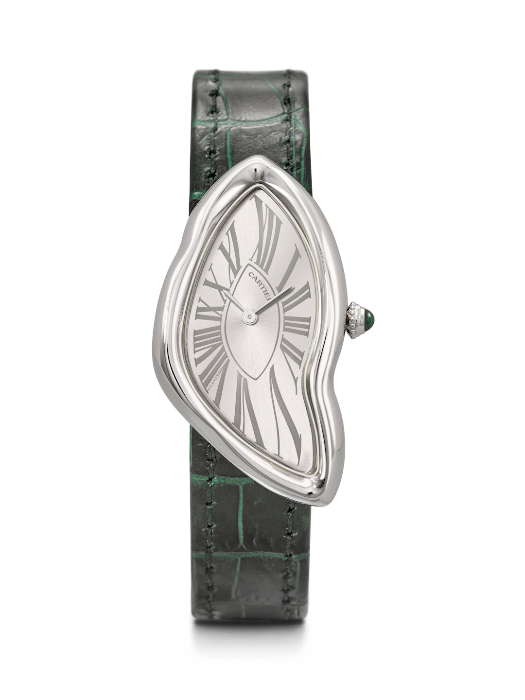 Cartier. A Special Order and Previously Unknown 18K White Gold Asymmetrical