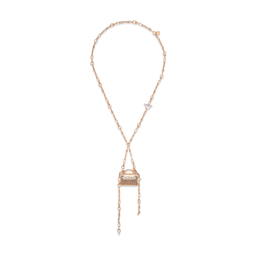 Hermes Diamond 'Precieux Kelly' Sautoir