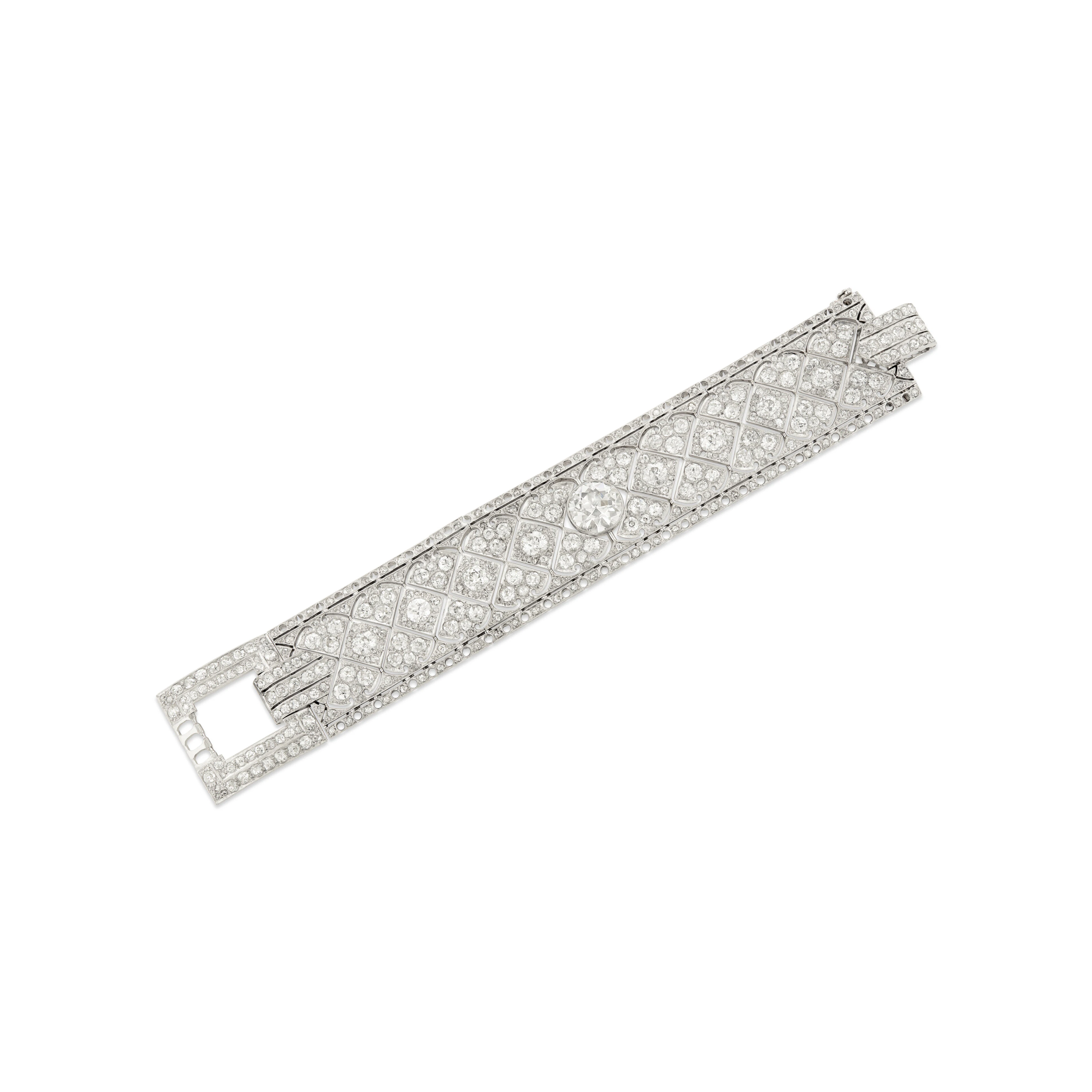 Art Deco Diamond Bracelet