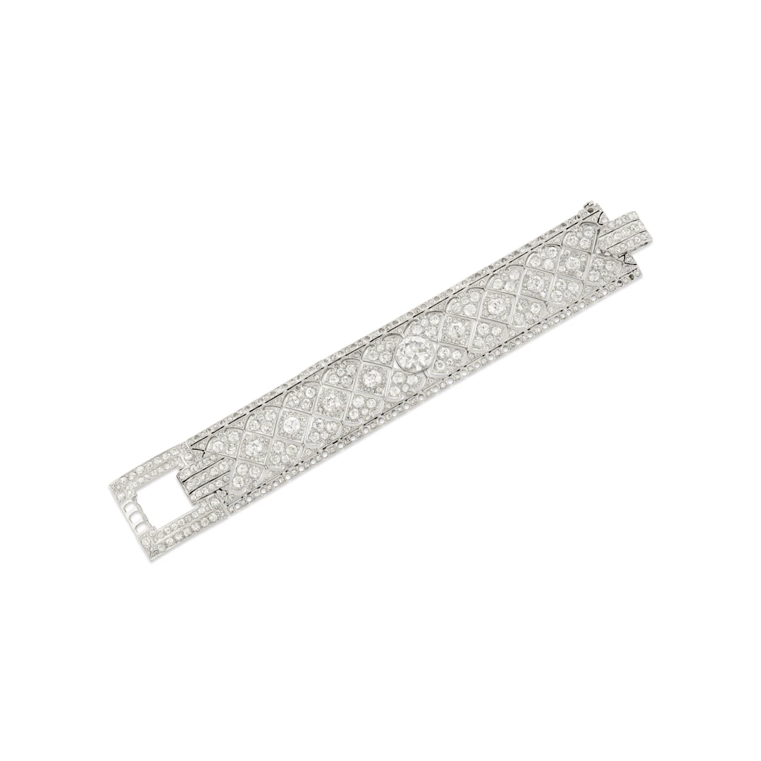 Art Deco Diamond Bracelet