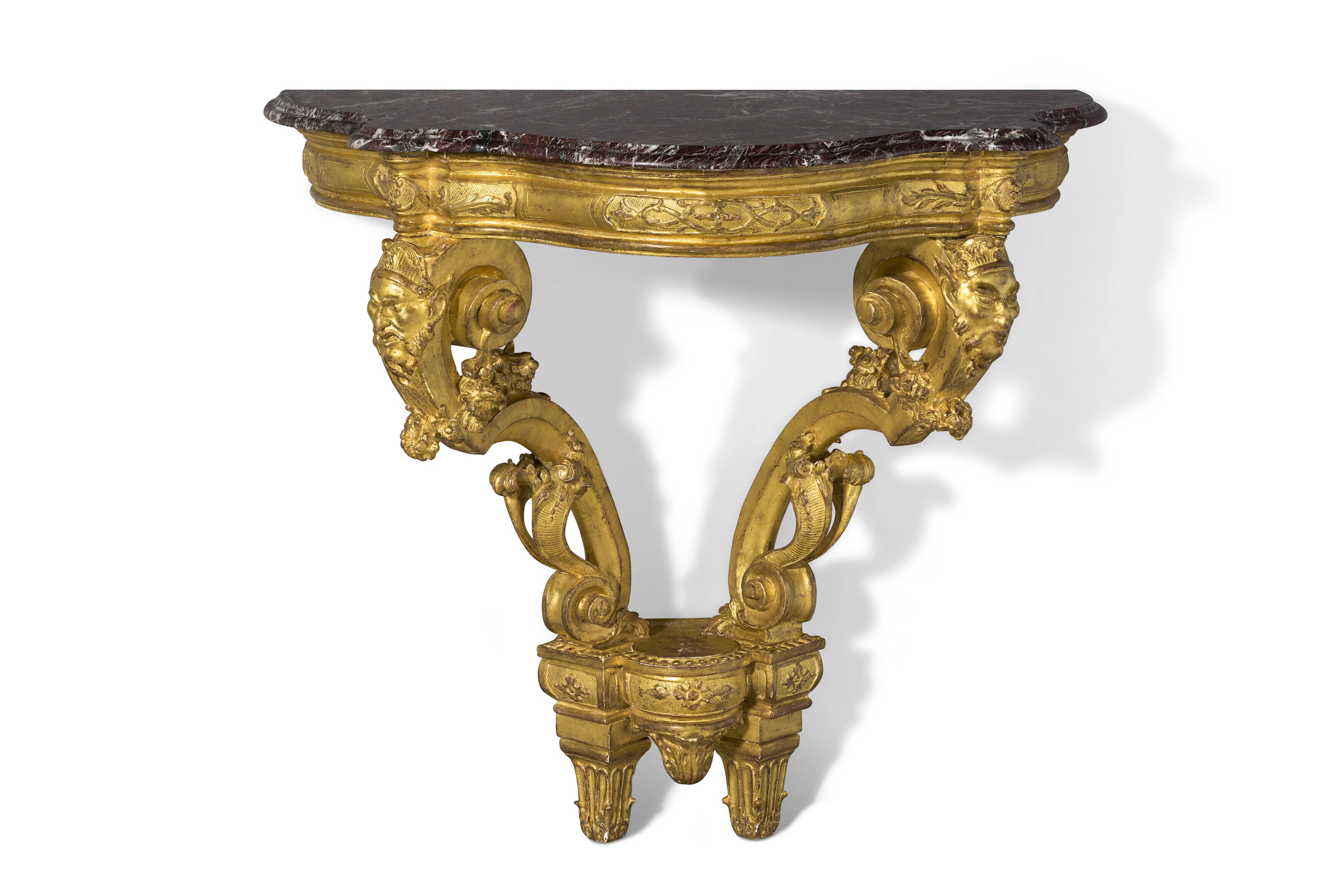 A Regence Giltwood Console Table