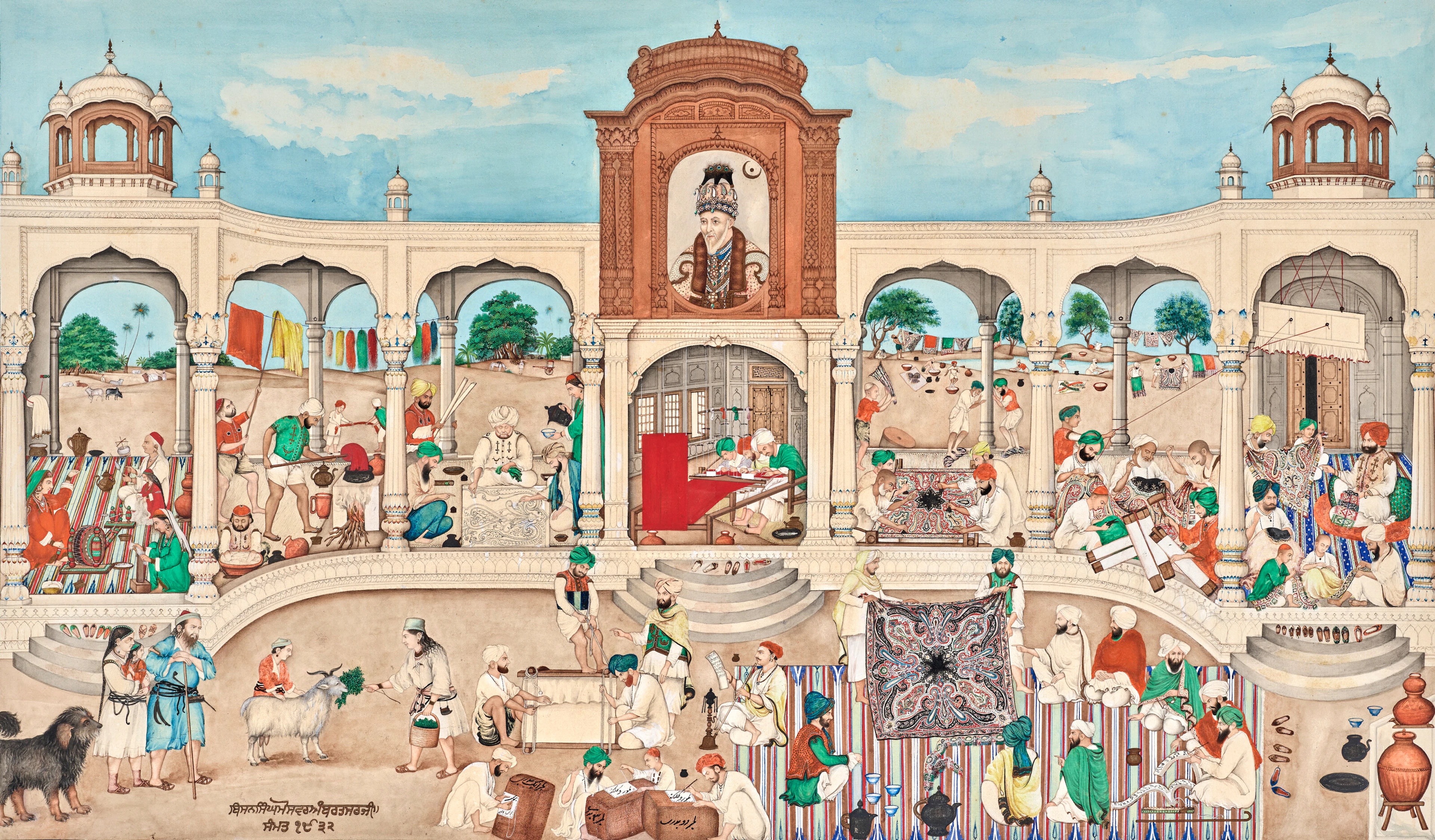 The Production of Kashmir Shawls