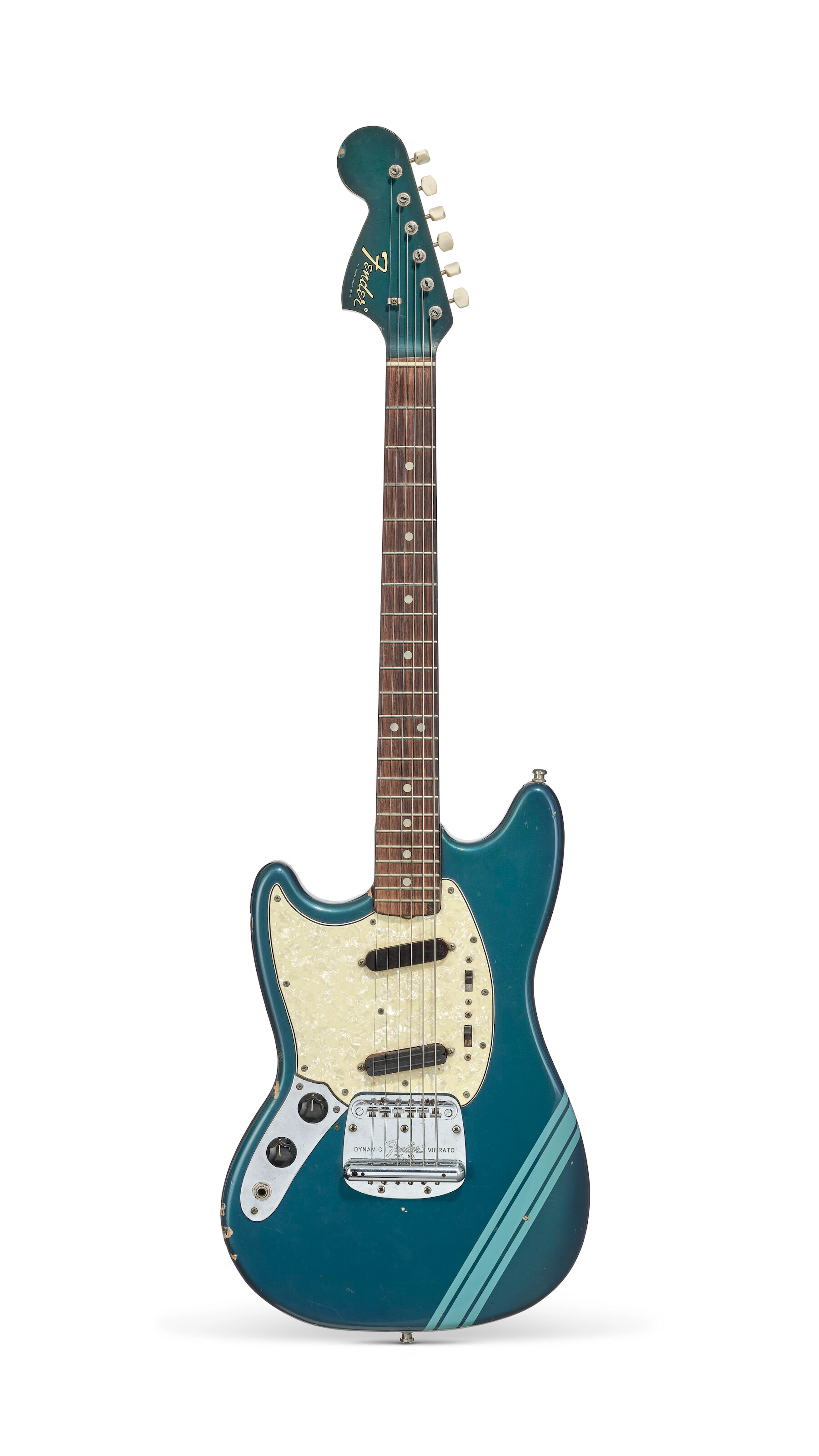 KURT COBAIN: THE FENDER MUSTANG GUITAR USED IN THE MUSIC VIDEO FOR