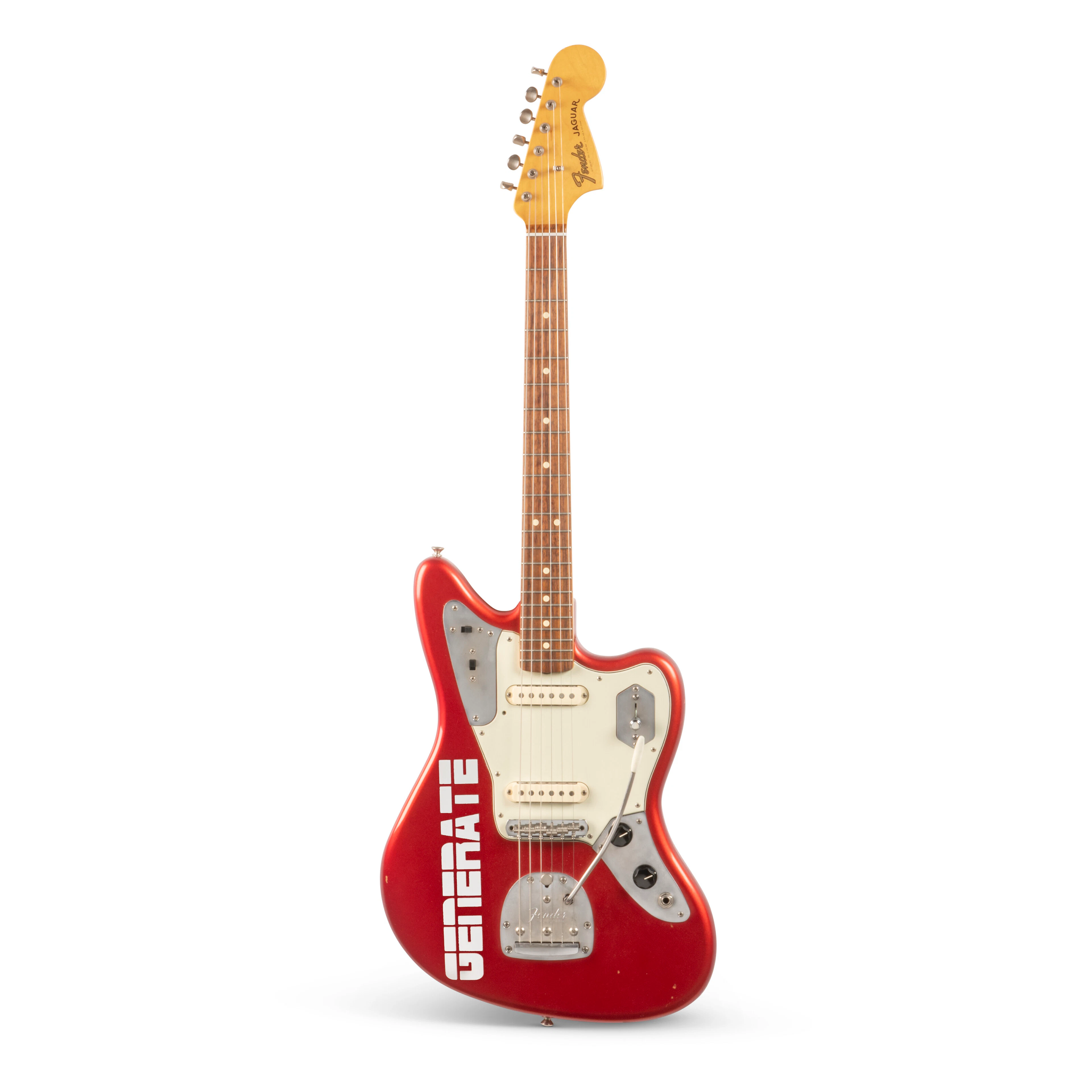 A Solid-Body Electric Guitar, Custom Johnny Marr Signature Jaguar