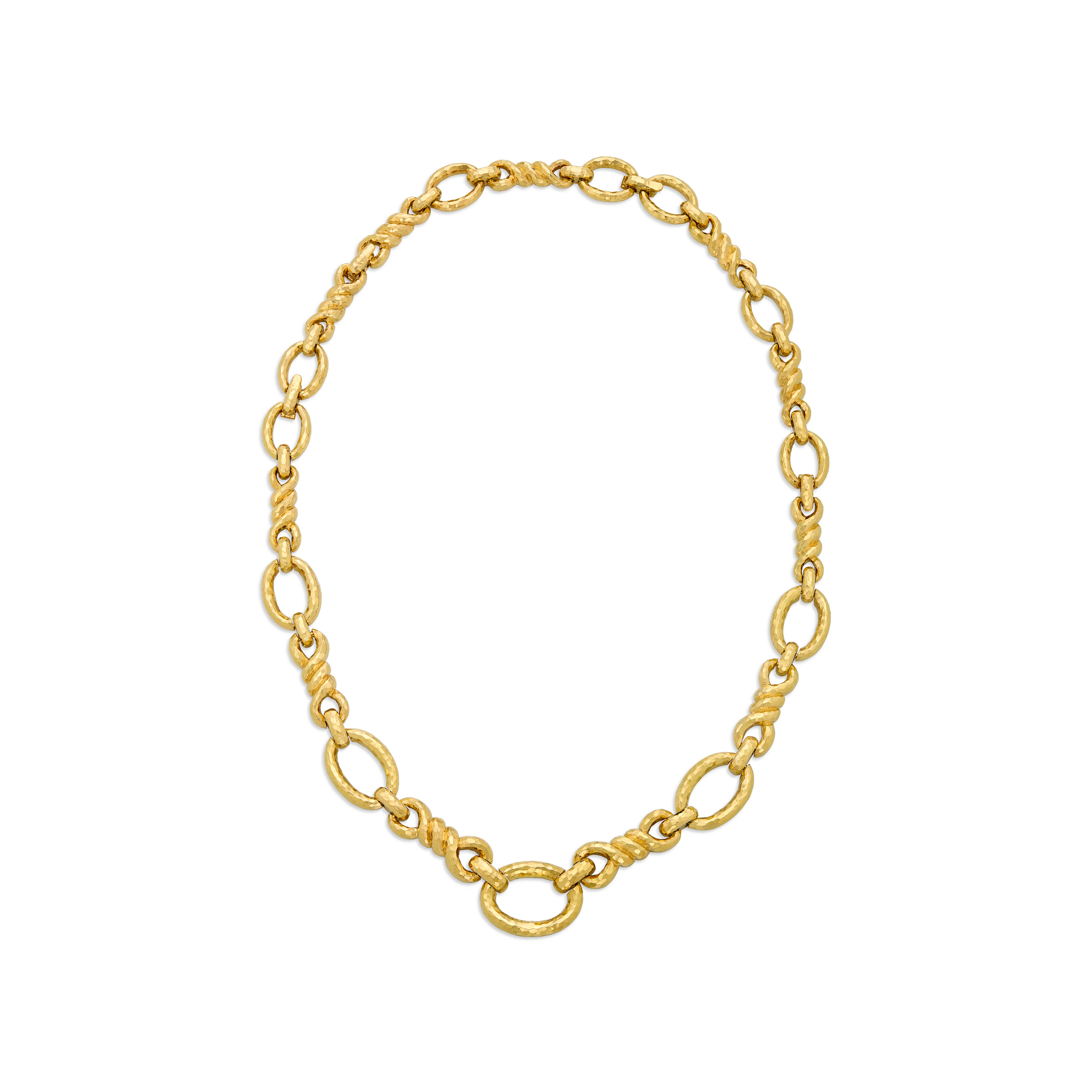 David Webb Gold Necklace