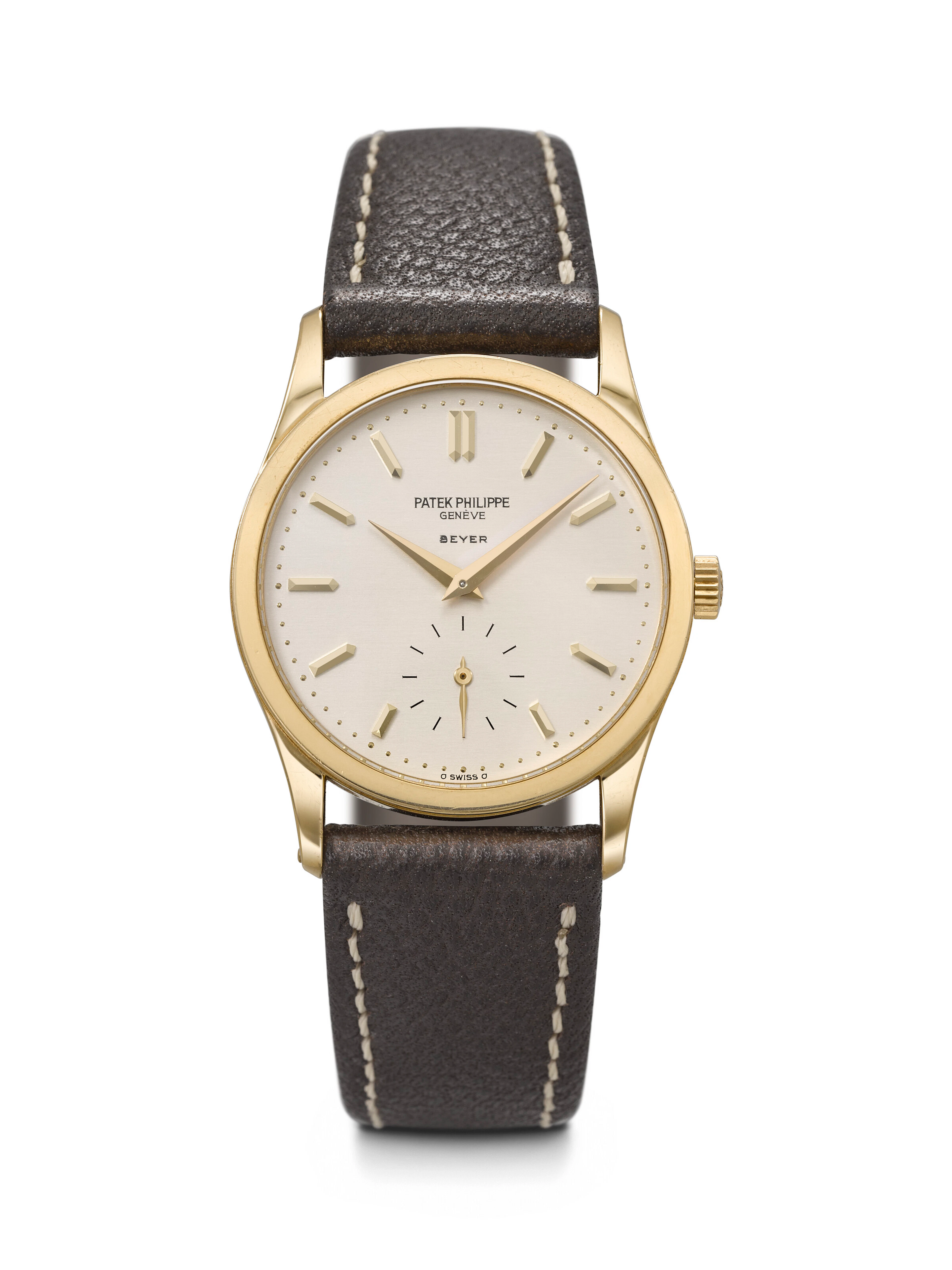 Patek Philippe. A Very Rare and Desirable 18K Gold Wristwatch