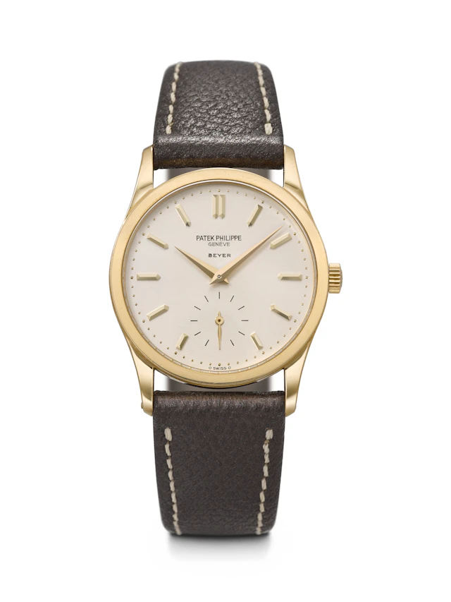 Patek Philippe. A Very Rare and Desirable 18K Gold Wristwatch