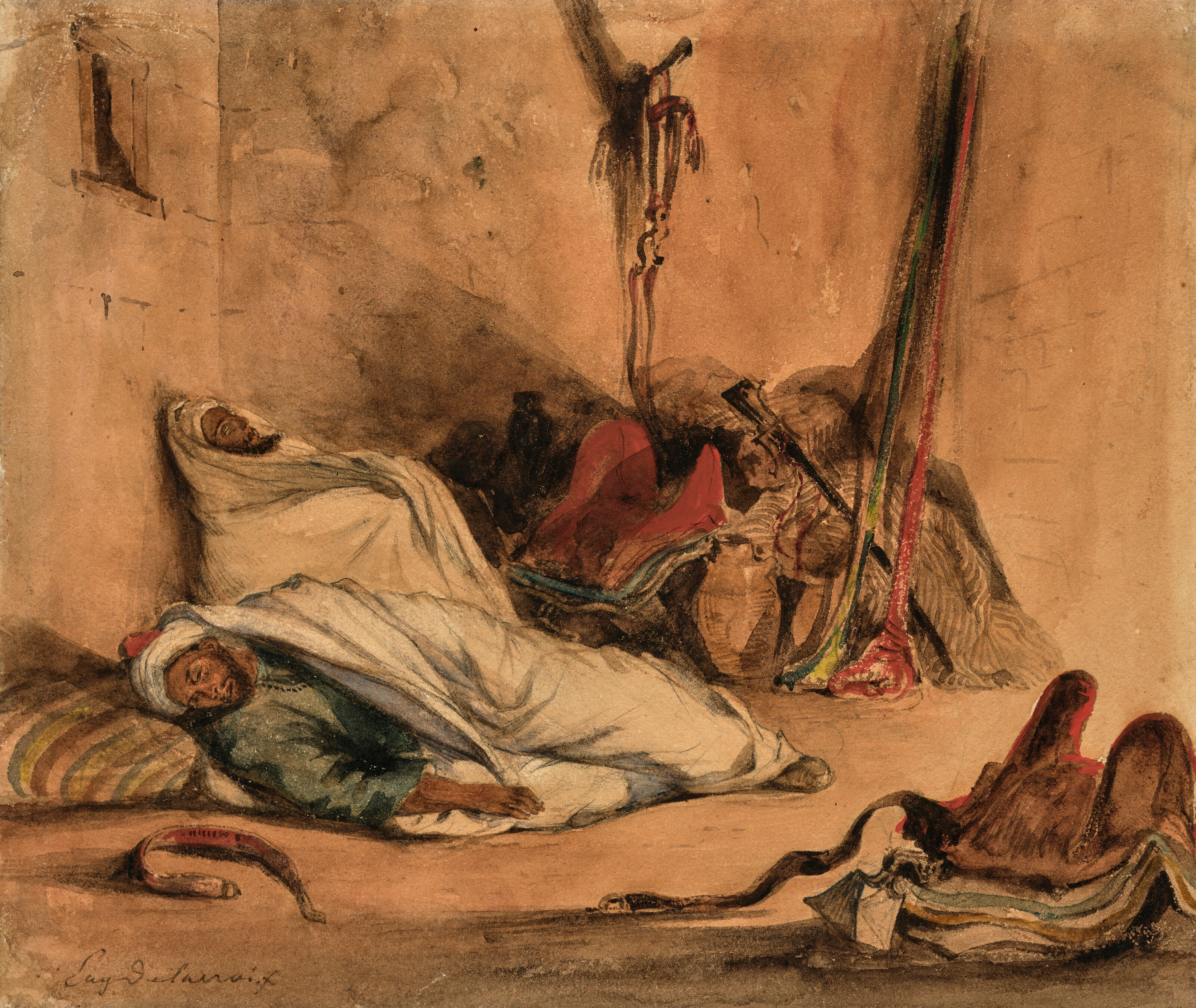 Eugène-Victor-Ferdinand Delacroix (Charenton-Saint-Maurice 1798-1863 Paris)