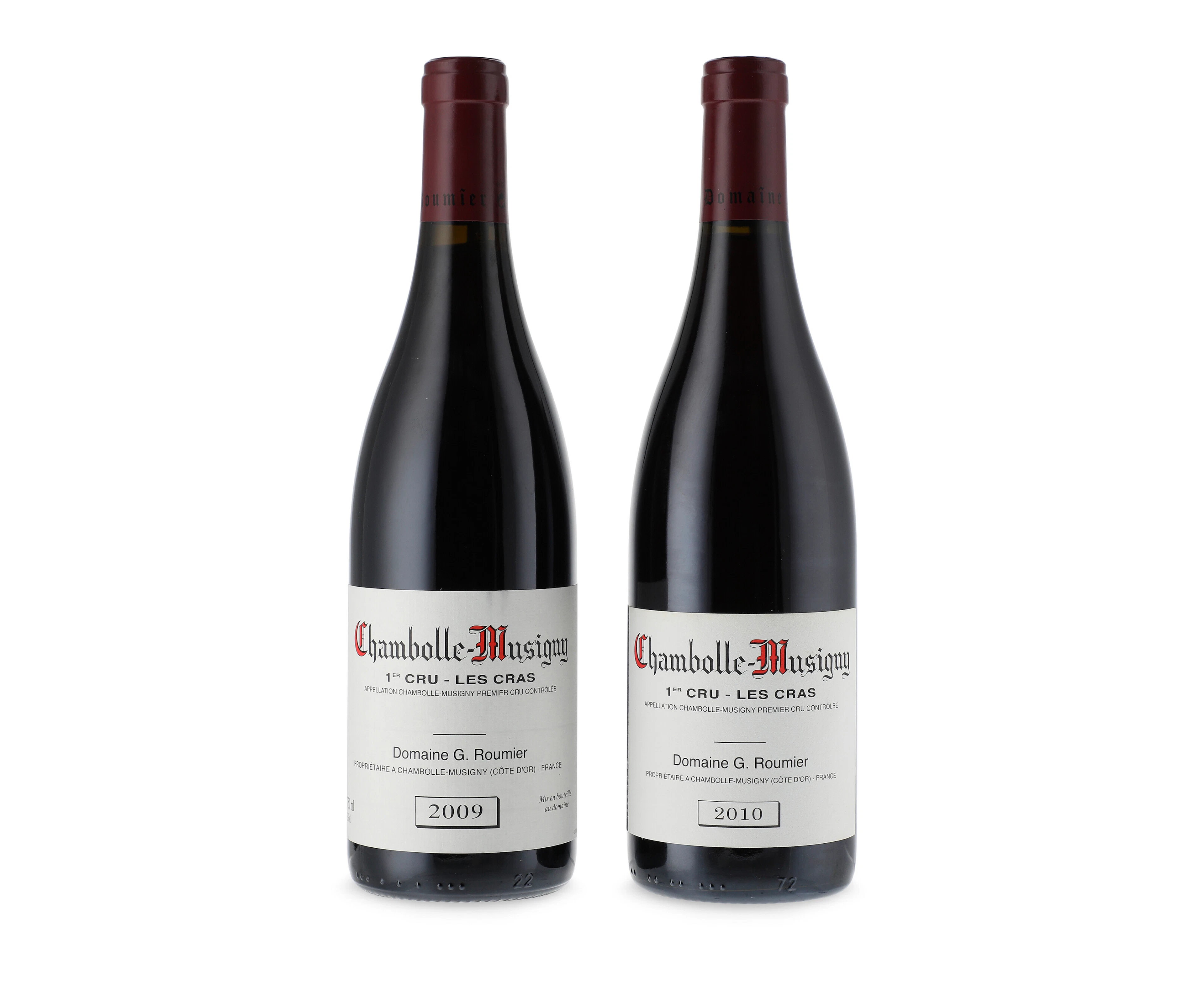 Mixed 2009 & 2010 Domaine Georges Roumier, Chambolle-Musigny, Les Cras