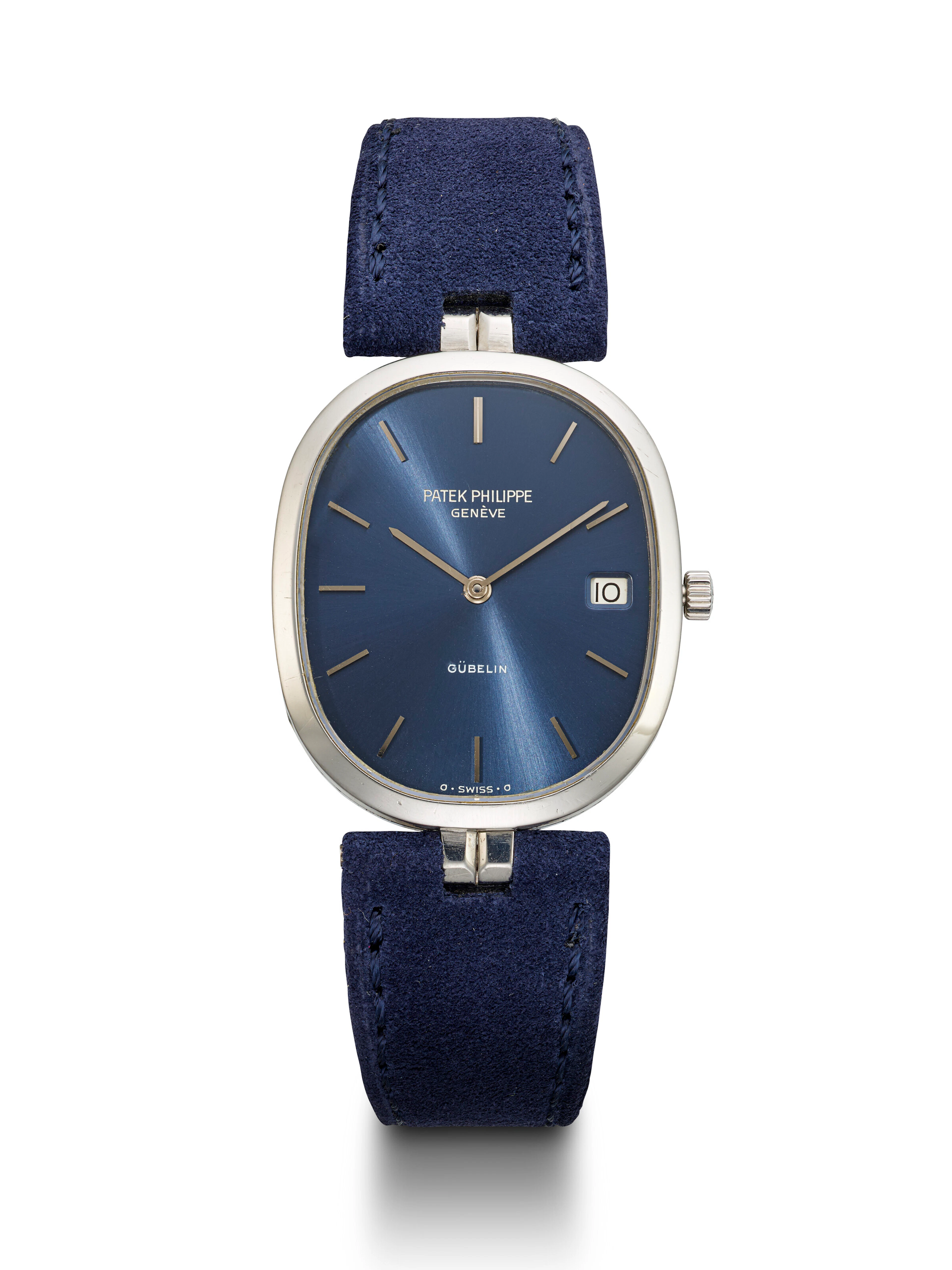 Patek Philippe, Retailed by Gübelin, Stainless Steel 'Ellipse', Ref. 3930