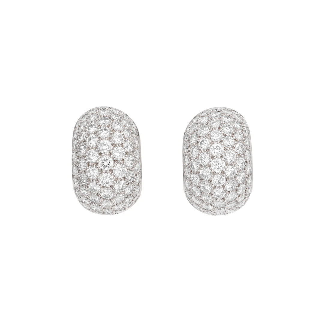 Van Cleef & Arpels Pair of Diamond Earrings