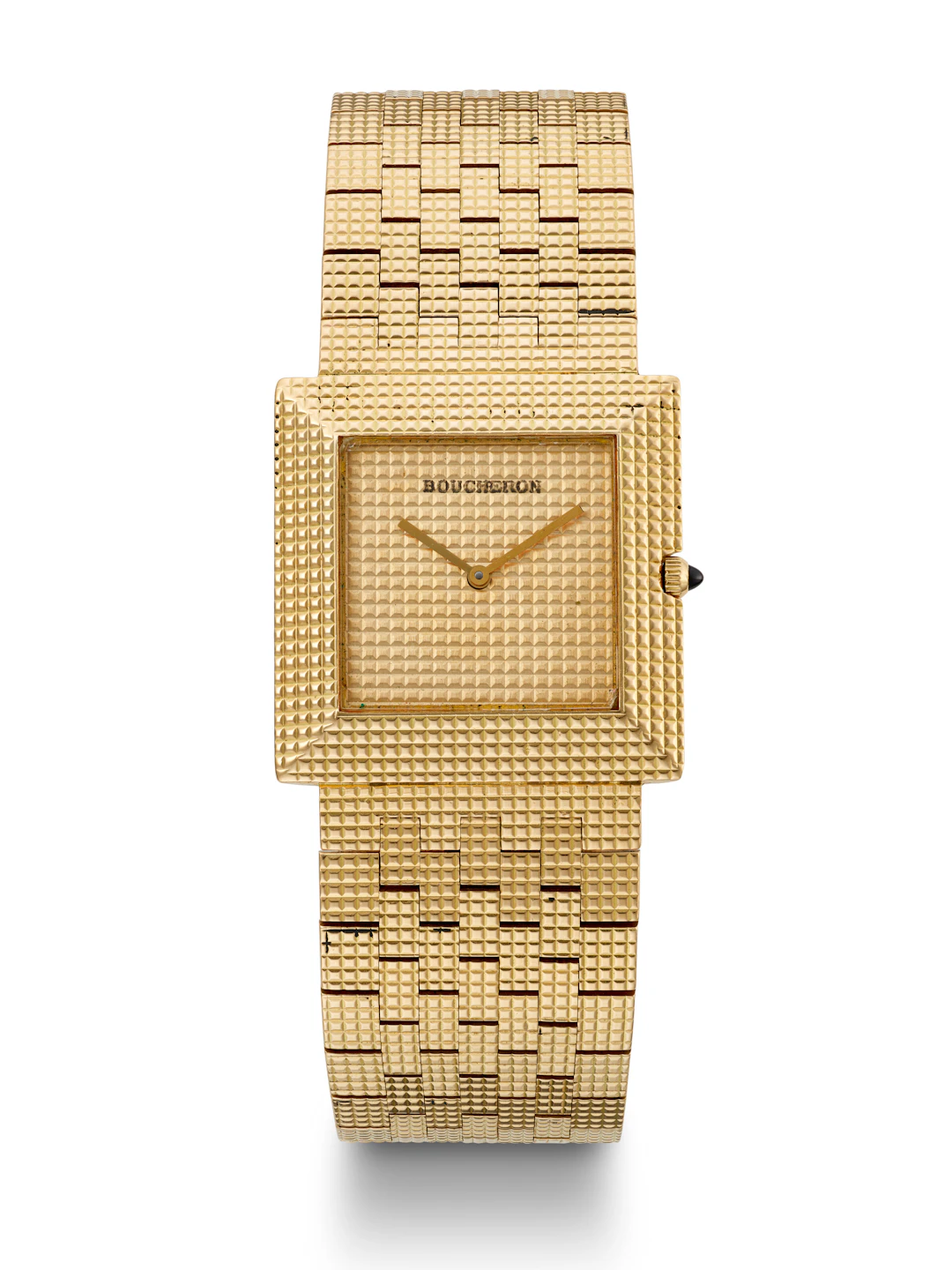 Boucheron, Yellow Gold Bracelet Watch, Ref. Bt1203255