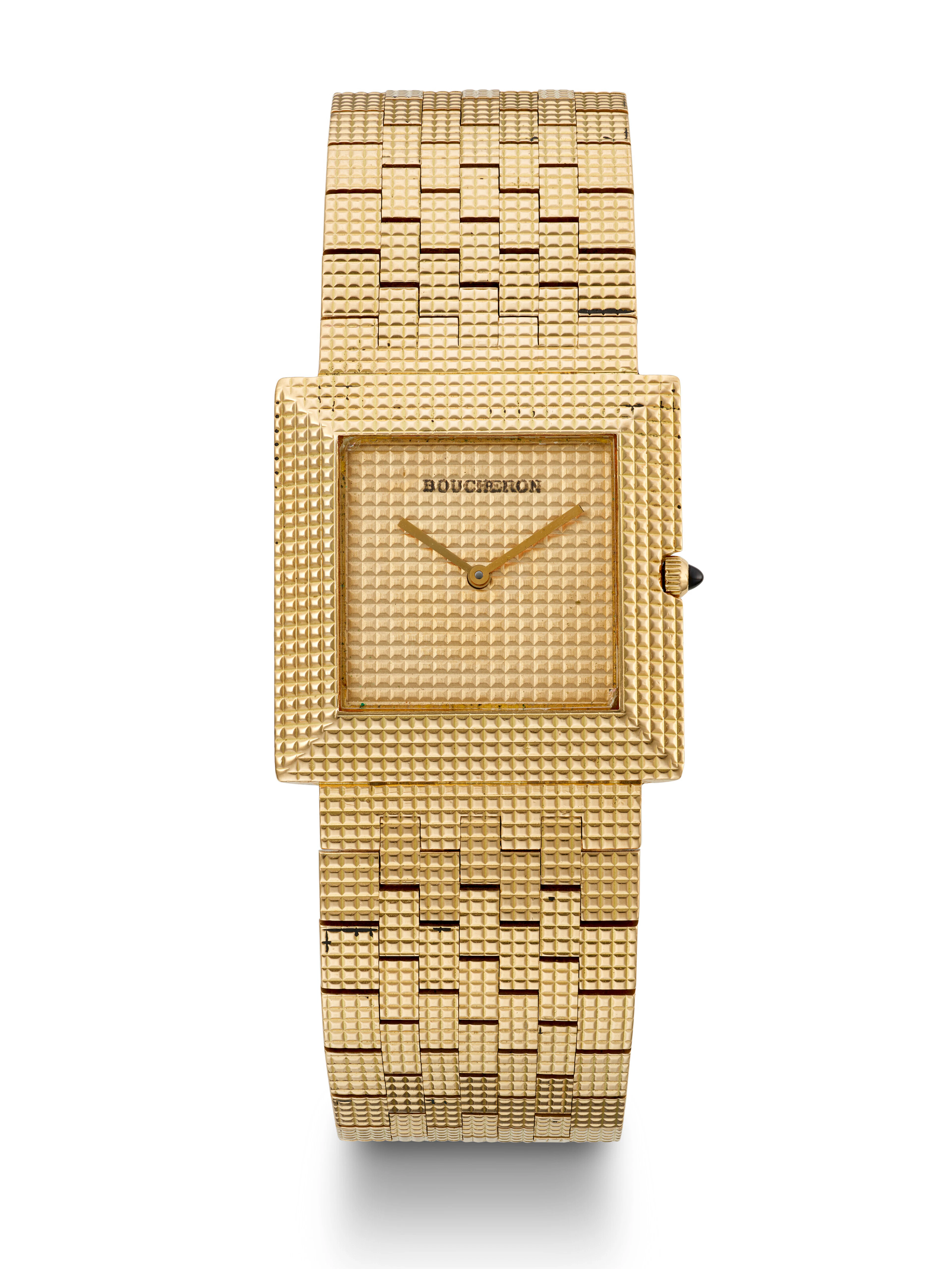 Boucheron, Yellow Gold Bracelet Watch, Ref. Bt1203255